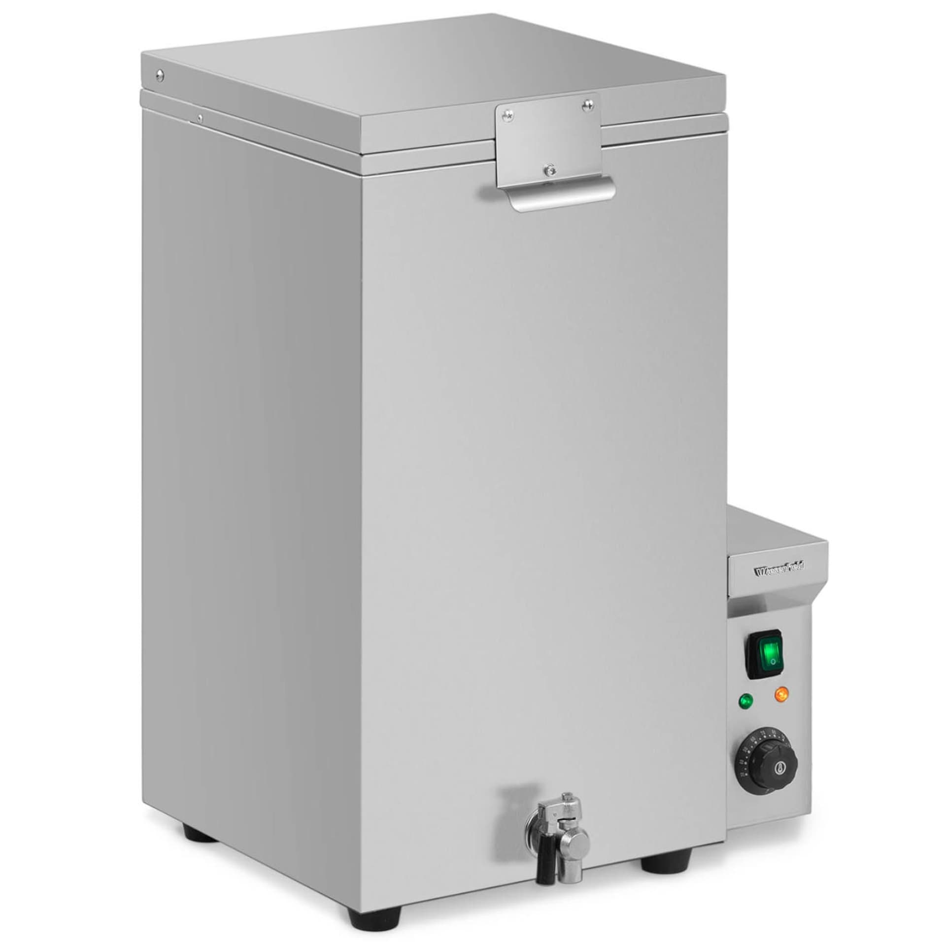 

Oparzalnik wyparzacz do drobiu kurczaków indyków kaczek do 5 szt. 70 l 1.8 kW