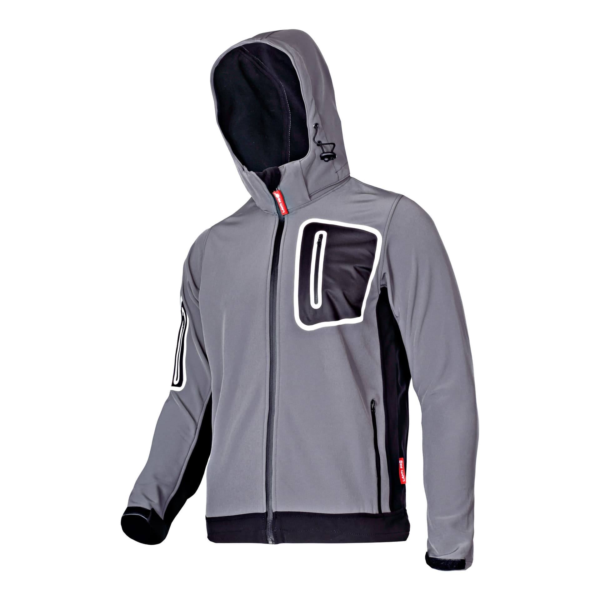 

Kurtka softshell z kapt., szara, rozm. s, ce, lahti
