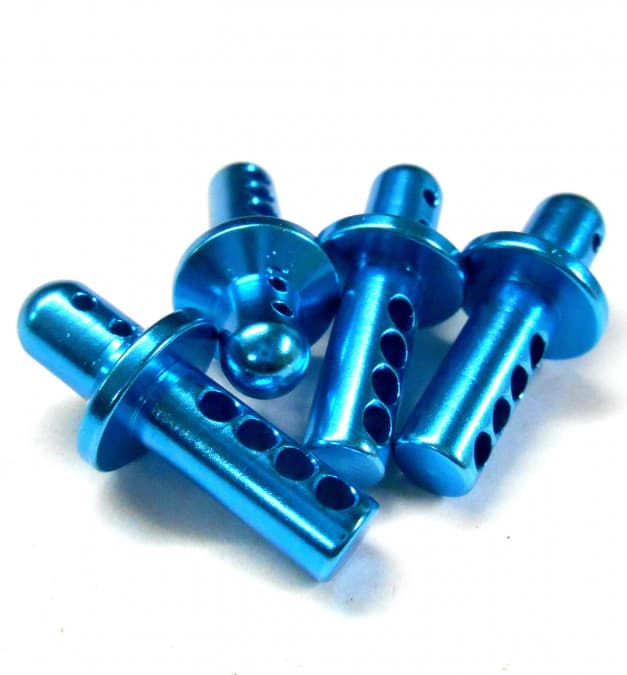 

Alloy Aluminium Body Posts x 4 (286037)