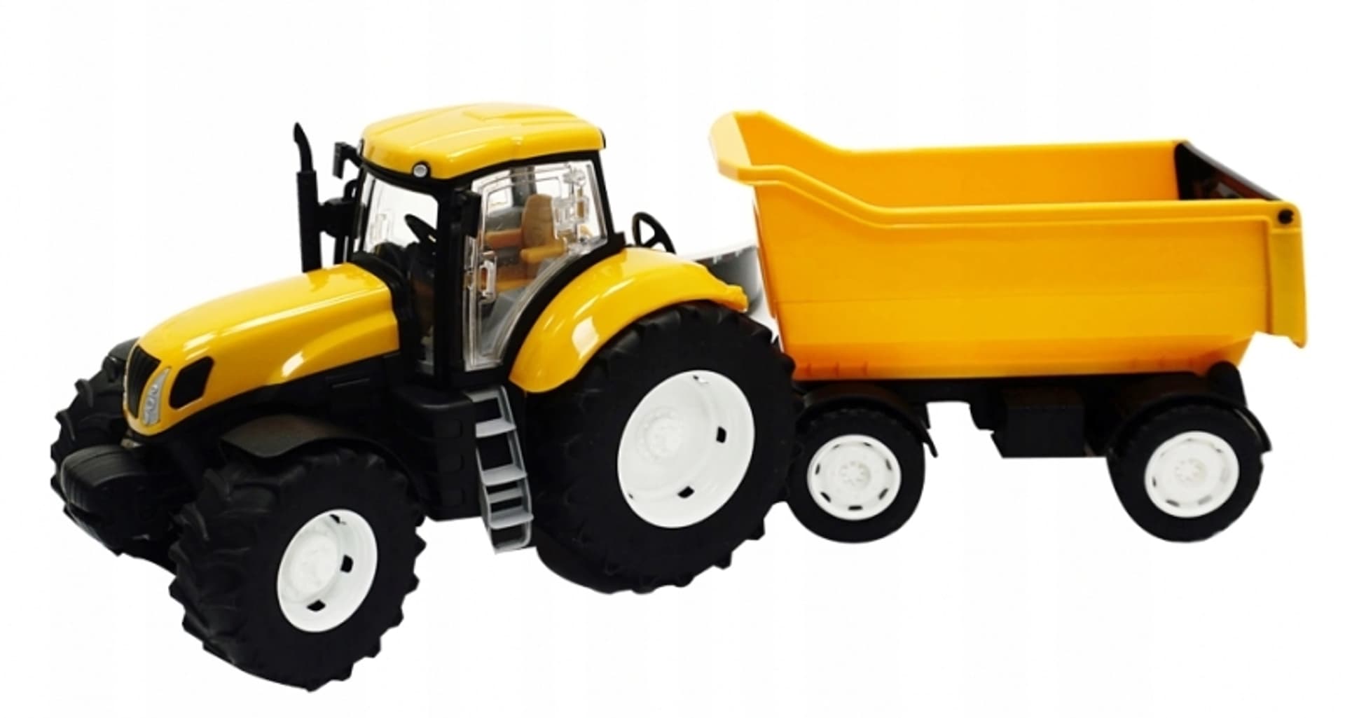 

DUŻY TRAKTOR WYWROTKA OTWIERANE DRZWI 1:16