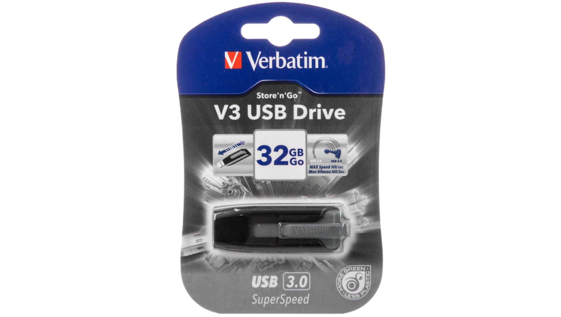 

V3 USB 3.0 Drive 32GB Black