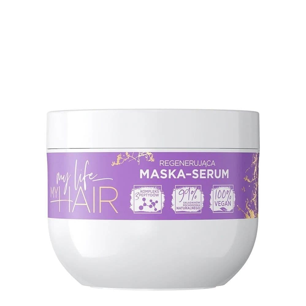 

Eveline My Life My Hair Regenerująca Maska - Serum do włosów suchych,matowych i łamliwych 300ml