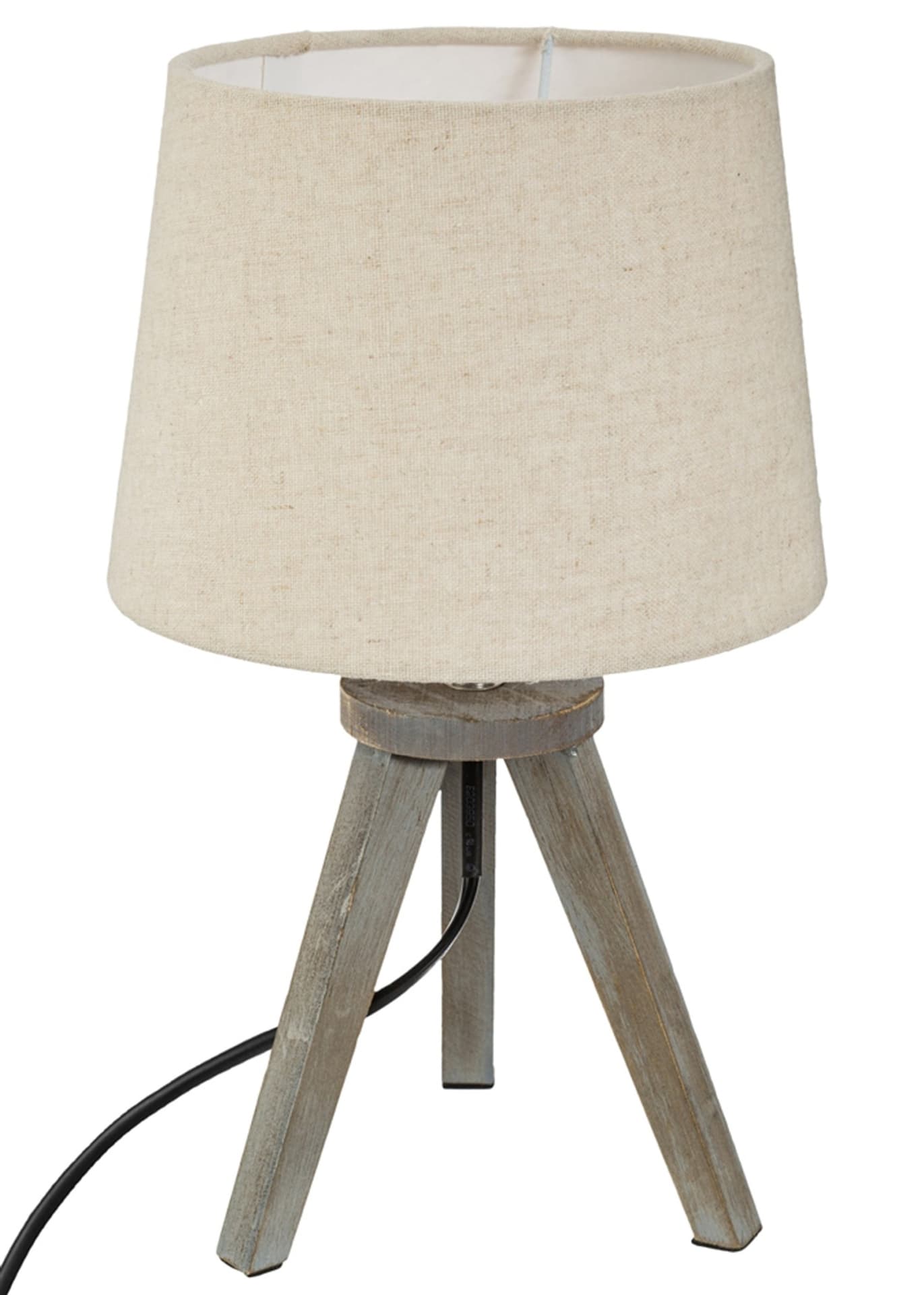 

Lampka nocna na trójnogu Aria Beige