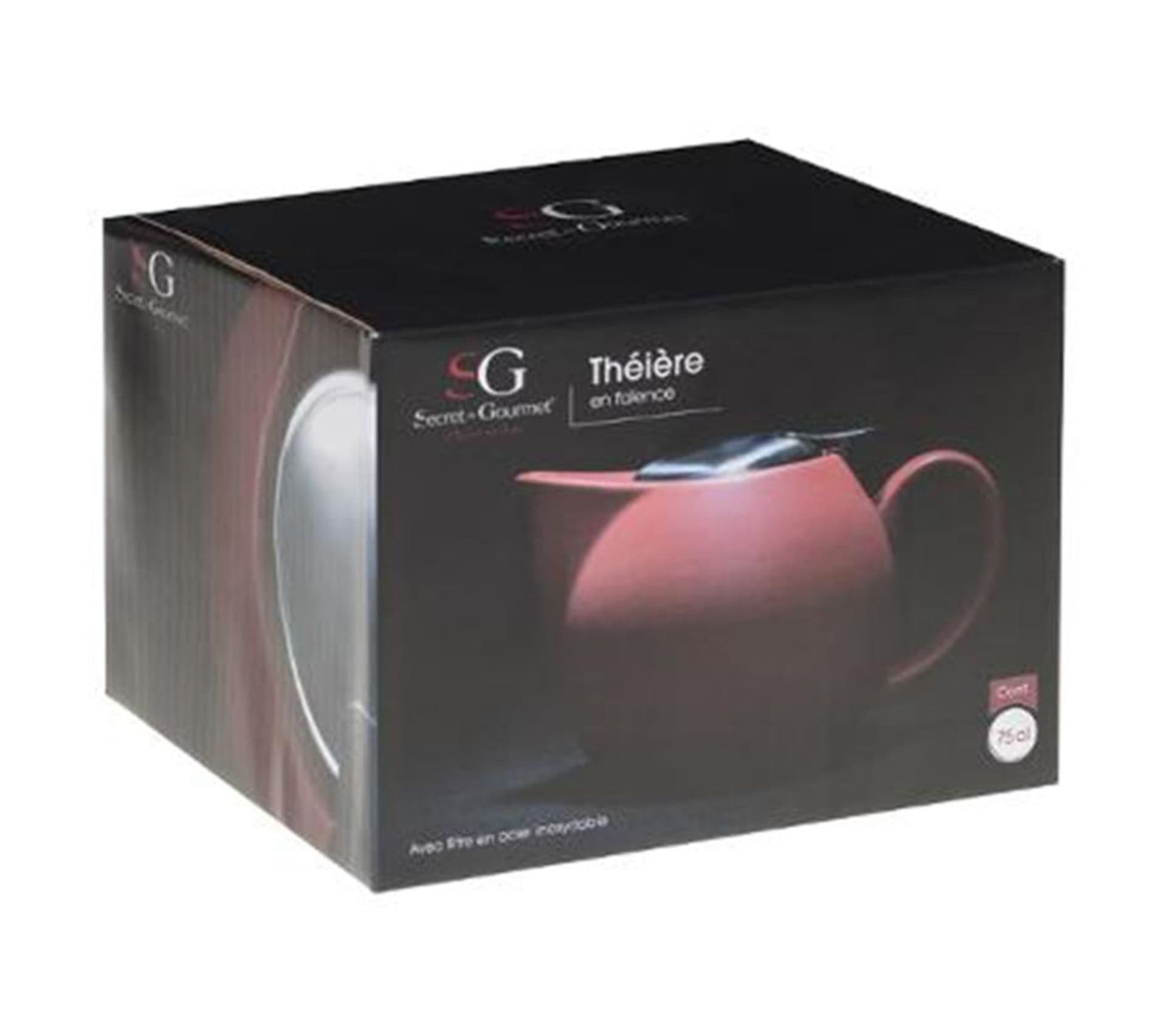 

Dzbanek z sitkiem Mekhi Red 750 ml