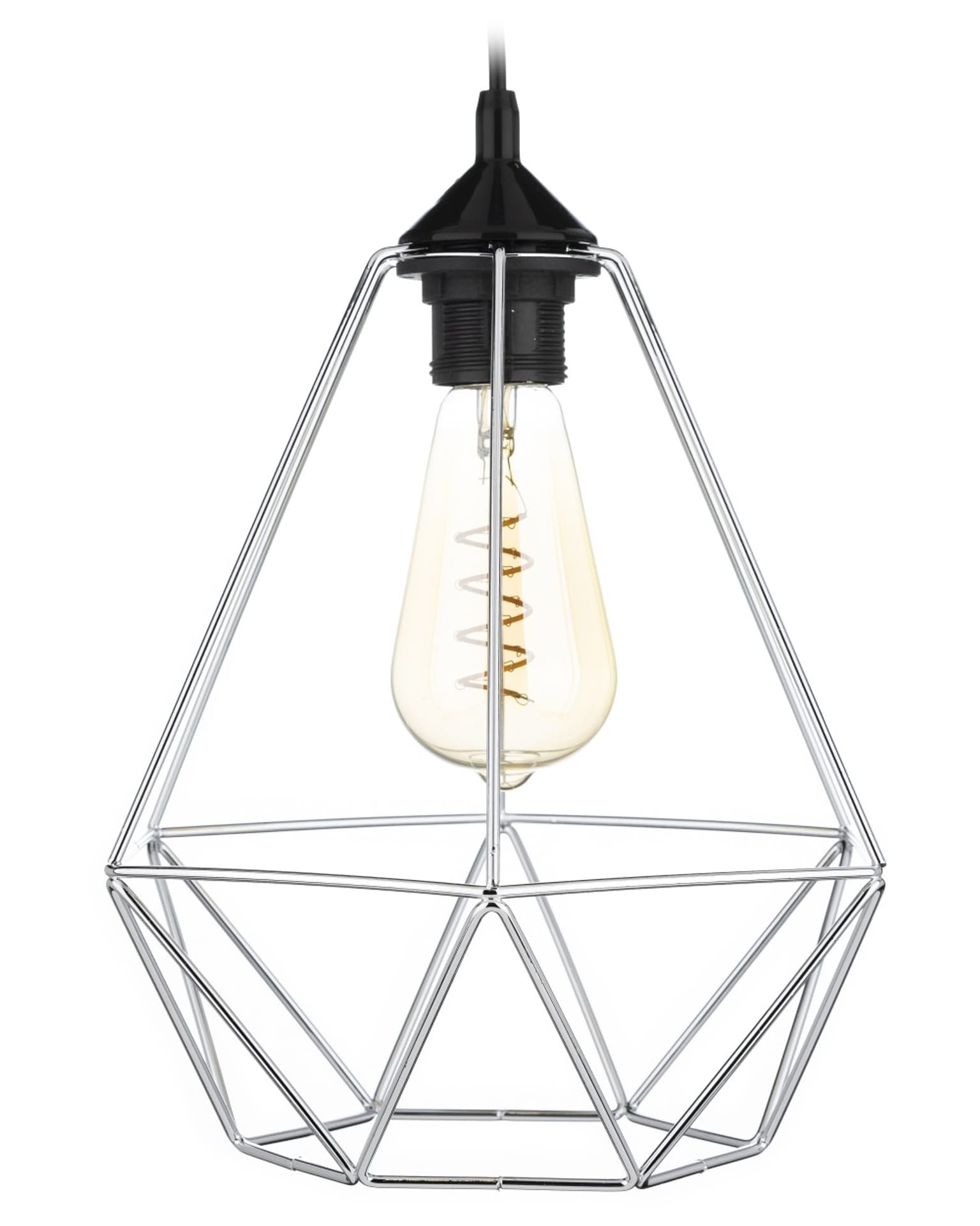 

Lampa wisząca Paris Diamond 24 cm srebro