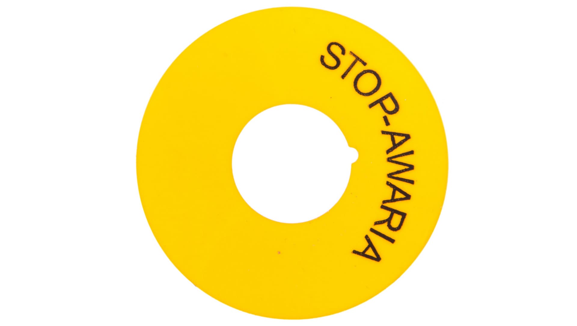 

Pierścienie żółte z nadrukiem STOP-AWARIA do NEF22 W0-PIERŚC.ŻÓŁTE DR STOP/FI22 /10szt./