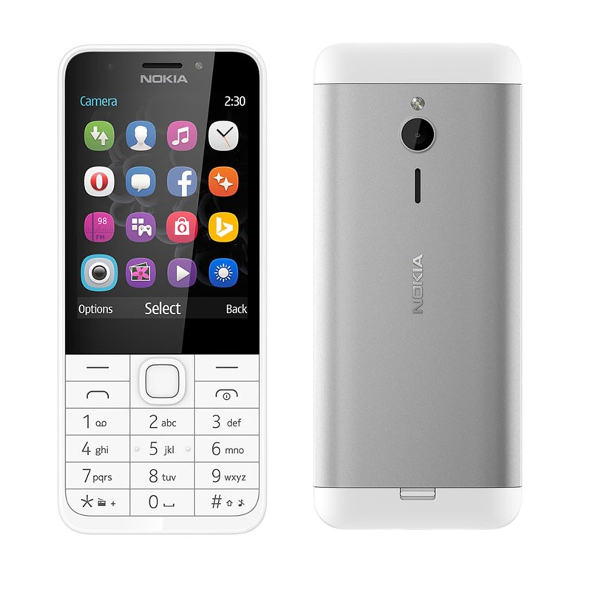 

Nokia 230 dual sim srebrny