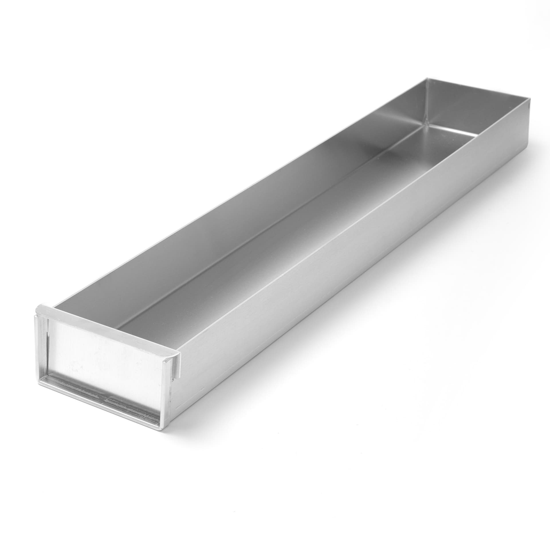 

Blacha aluminiowa cukiernicza zamykana prostokątna 580x100x(H)50mm Hendi 689851, H)50mm hendi 68985