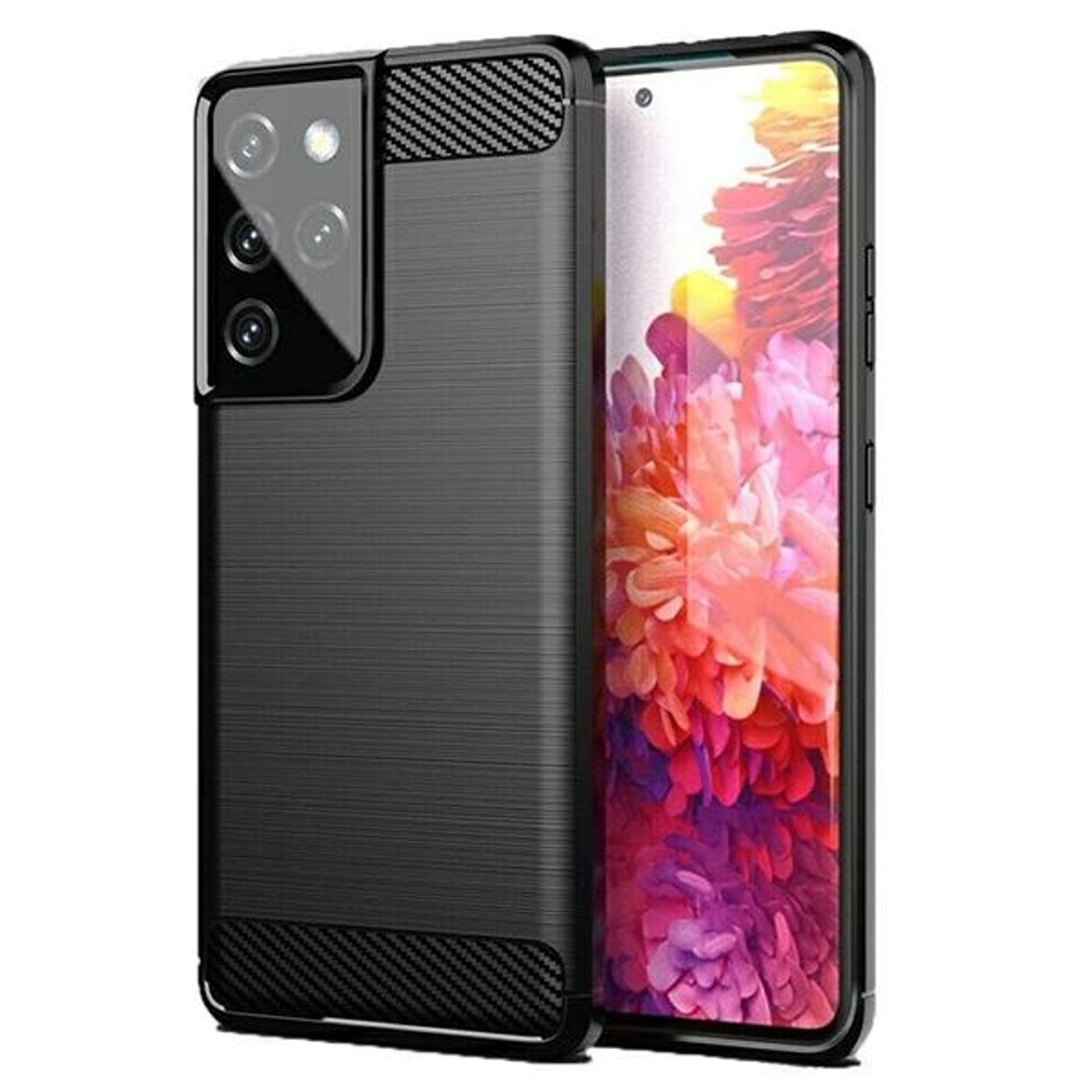 

Beline Etui Carbon Samsung S21 Ultra czarny/black