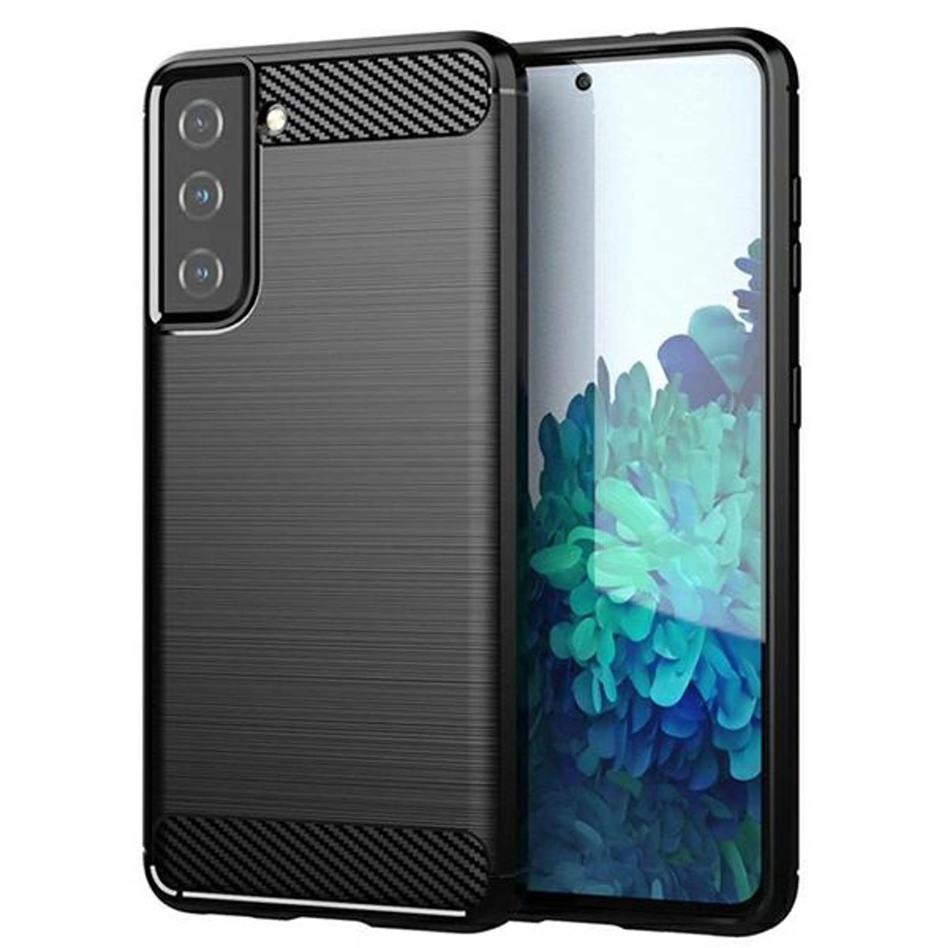 

Beline Etui Carbon Samsung S21 czarny/black