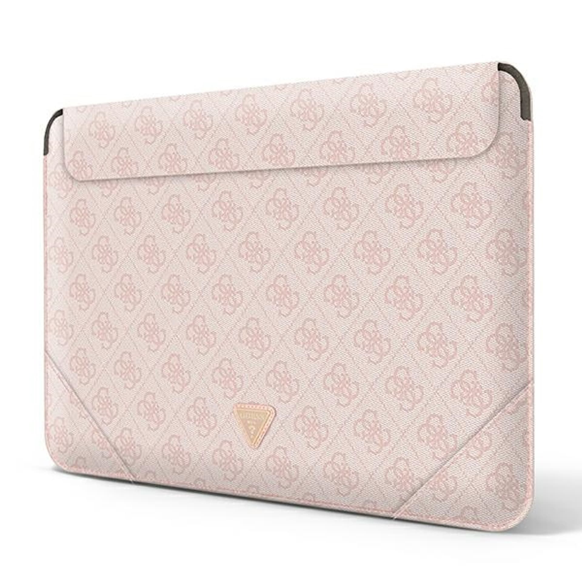 

Guess Sleeve GUCS16P4TP 16" rożowy /pink 4G Uptown Triangle logo