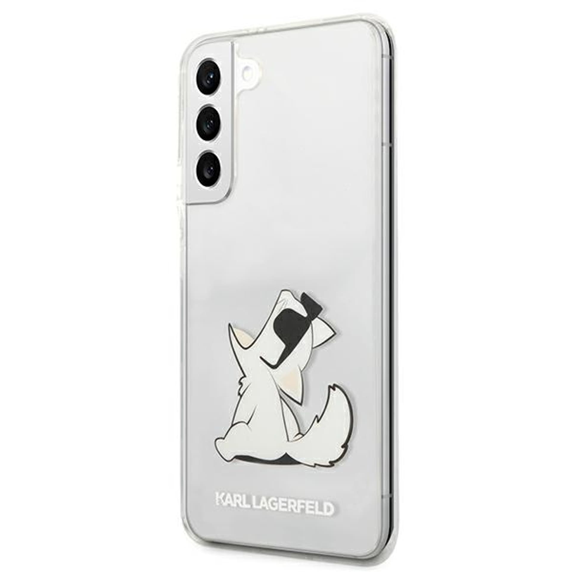 

Karl Lagerfeld KLHCS22MCFNRC S22+ S906 hardcase transparent Choupette Eat