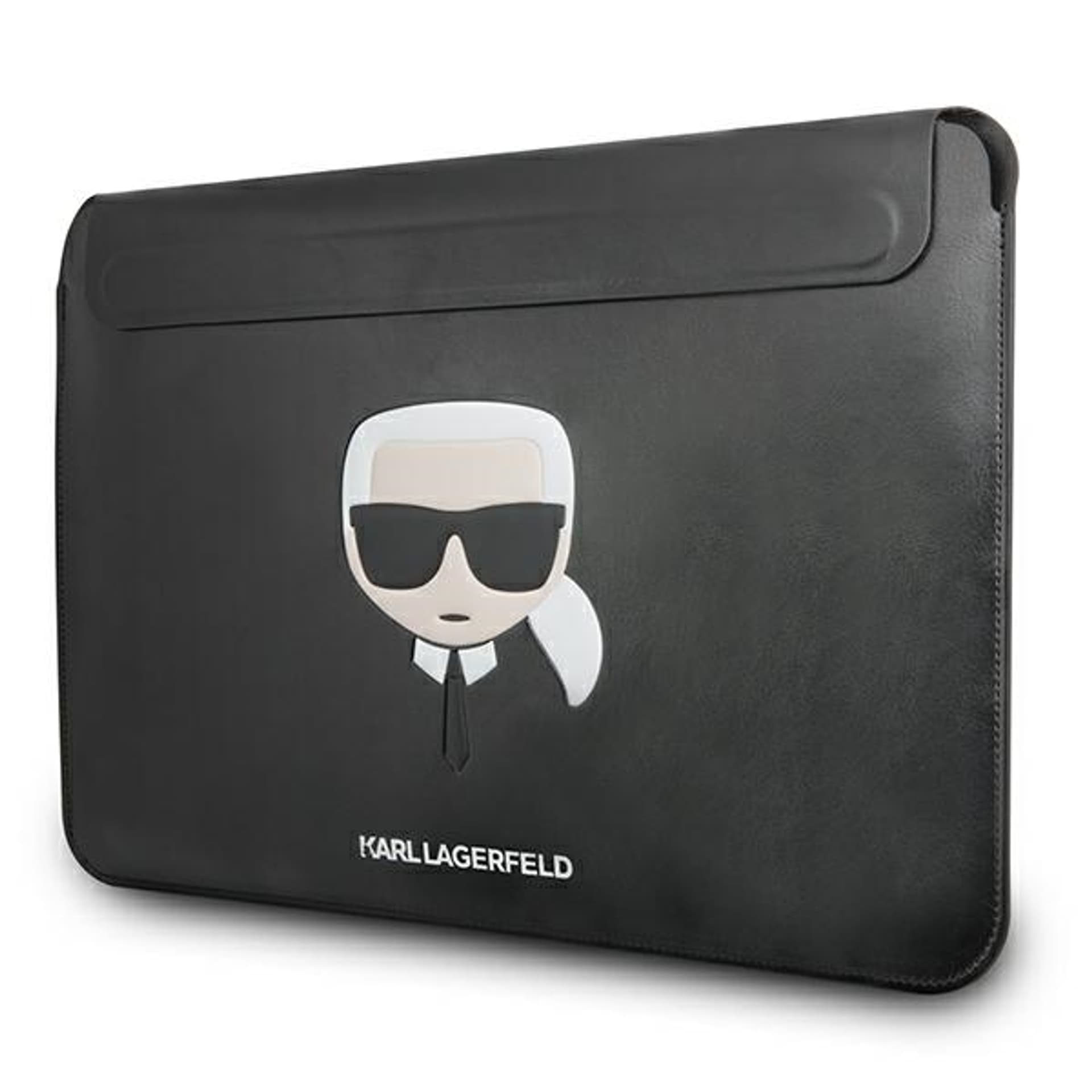 

Karl Lagerfeld Sleeve KLCS14KHBK 13/14" czarny/black Ikonik Karl`s Head