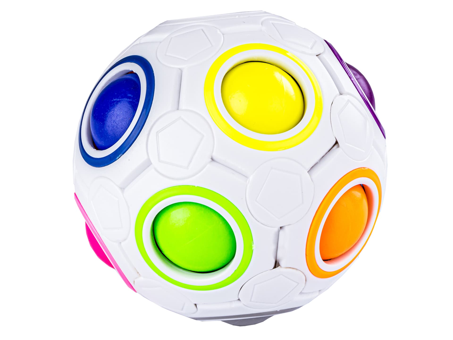 

Zabawka Piłka Antystresowa Sensoryczna FIDGET "Rainbow Ball"