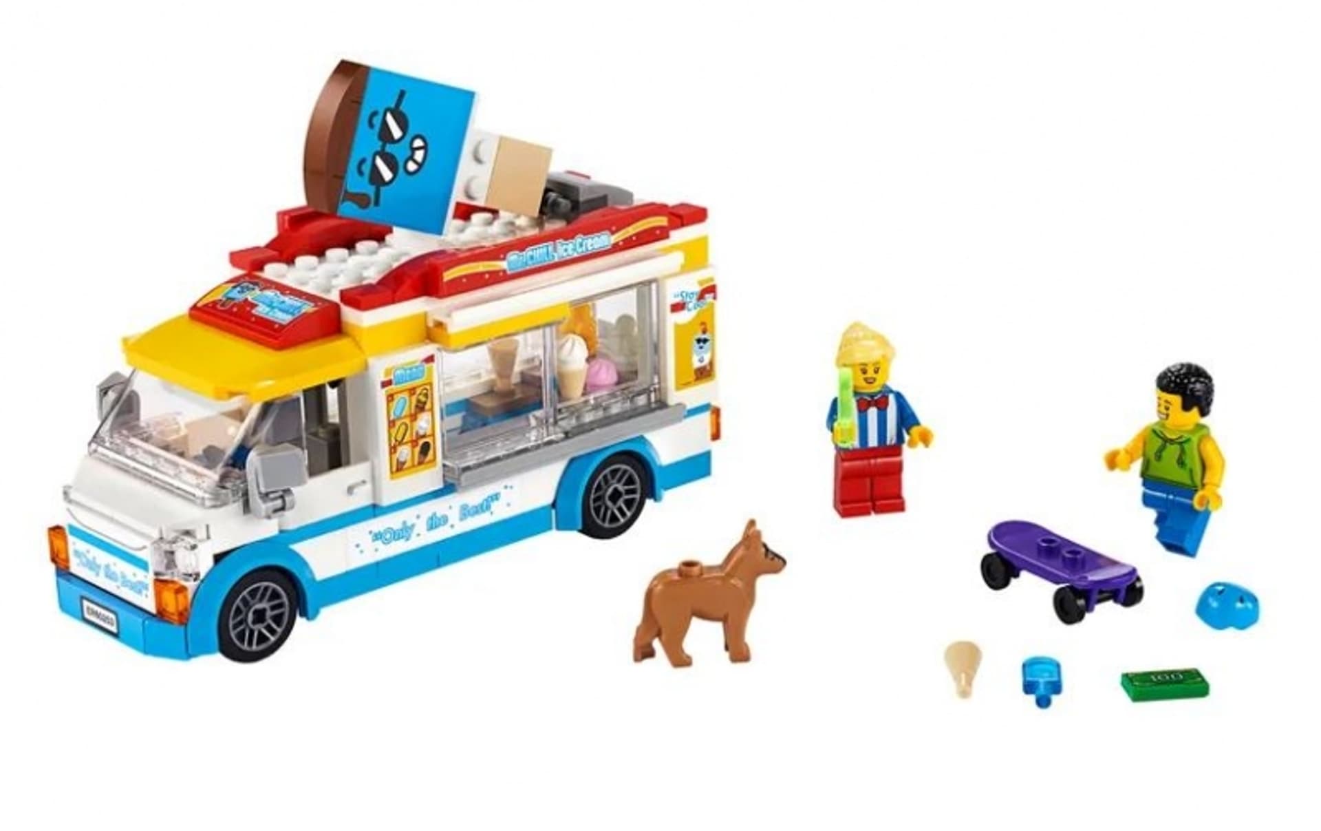 

KLOCKI LEGO CITY FURGONETKA Z LODAMI 200 EL. 60253