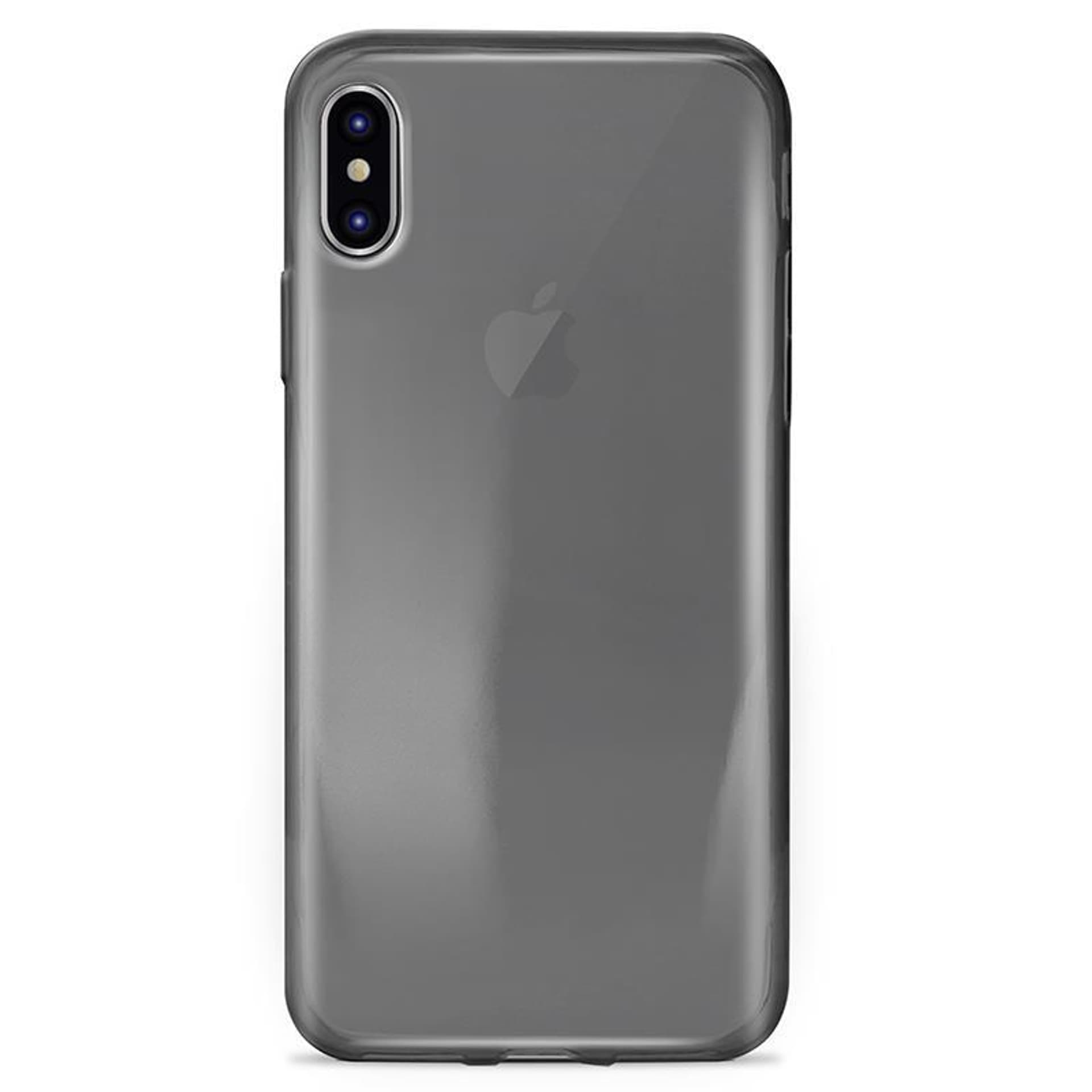

PURO 0.3 Nude - Etui iPhone Xs / X (czarny przezroczysty)