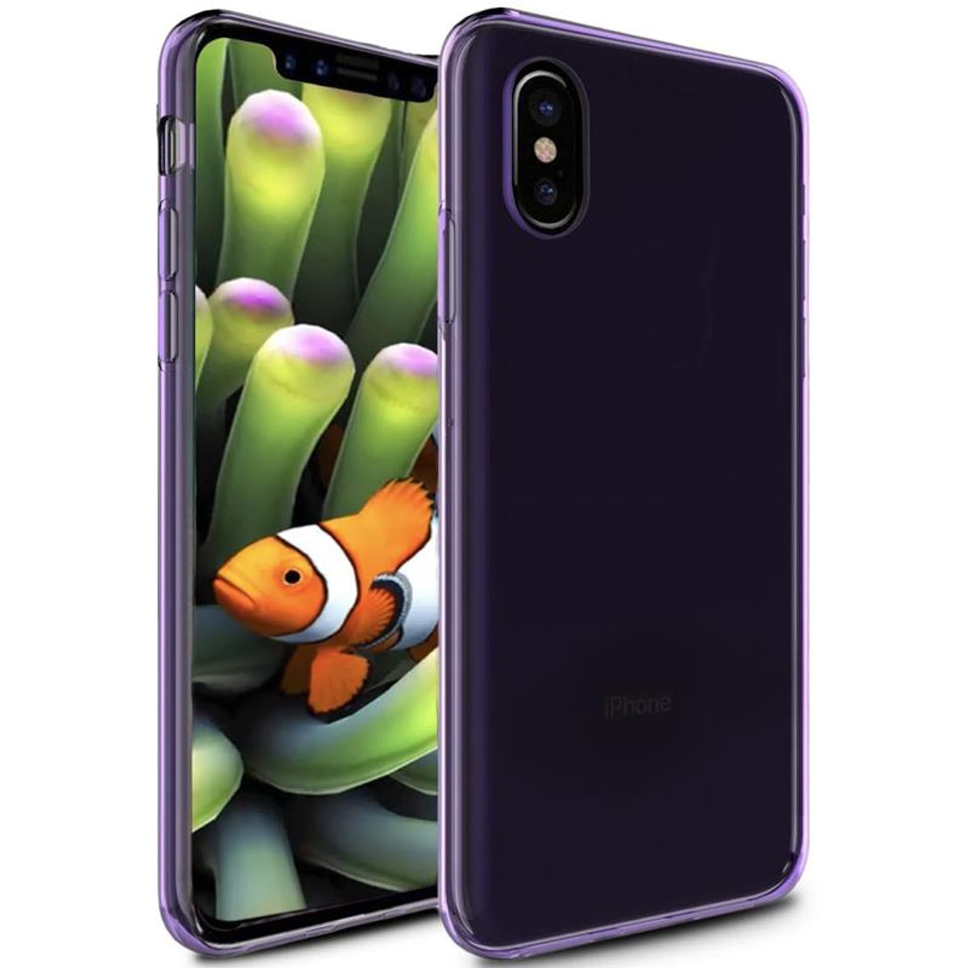 

Zizo TPU Cover - Etui iPhone X (Purple)
