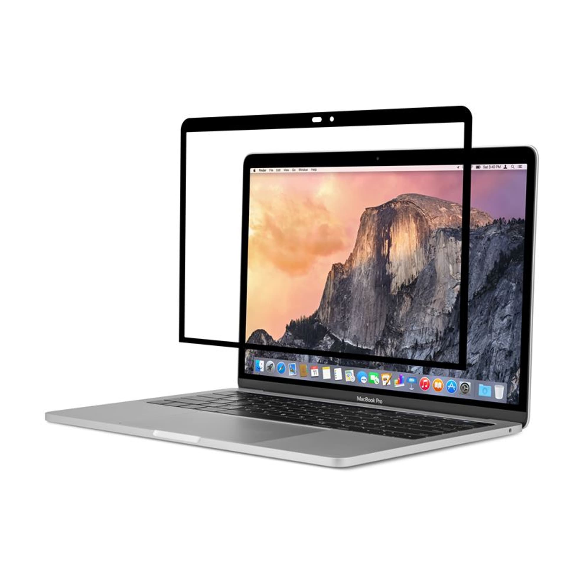 

Moshi iVisor AG - Matowa folia ochronna na ekran MacBook Pro 13" (2020/2019/2018/2017/2016) / MacBook Air 13" Retina (Black/Clear/Matte)