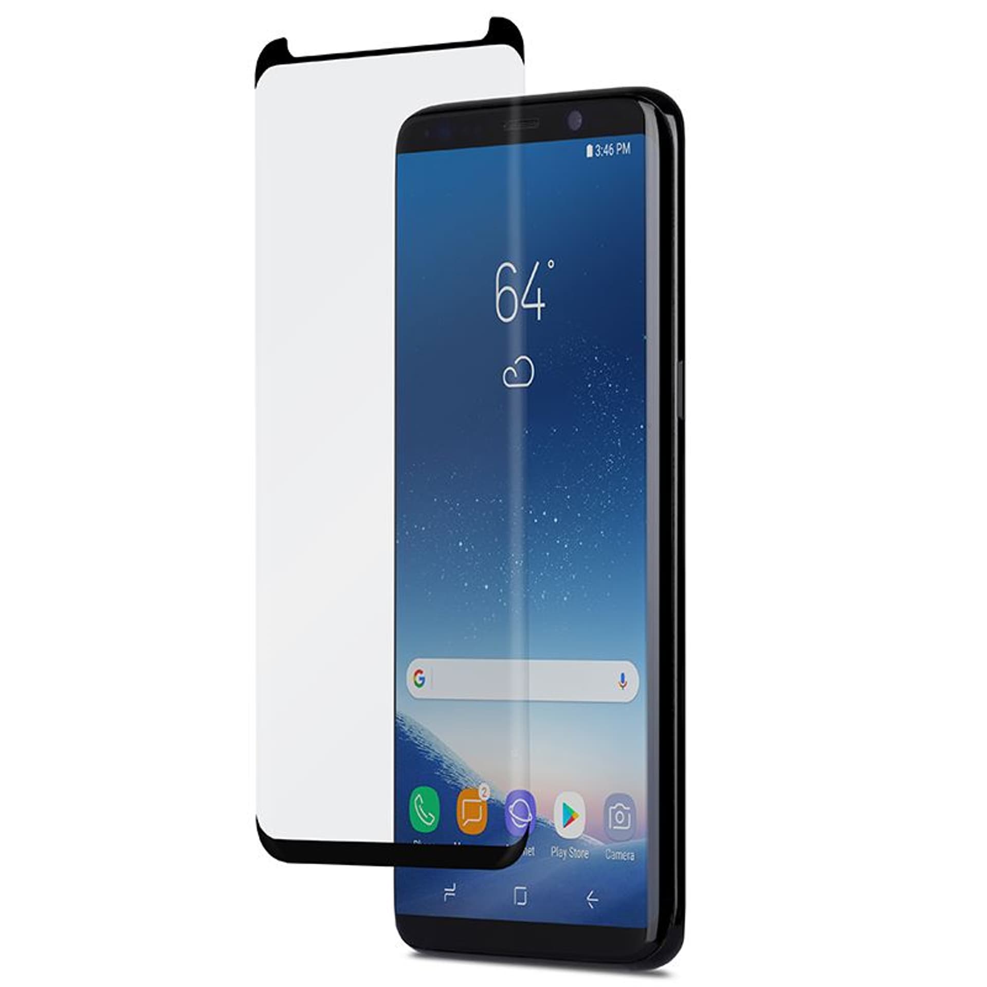 

Moshi IonGlass - Szkło ochronne na ekran do Samsung Galaxy S9 (Black)
