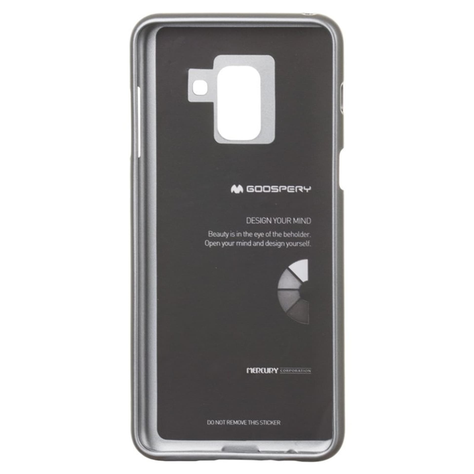 

Mercury I-Jelly - Etui Samsung Galaxy A8 (2018) (szary)