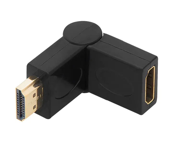 

92-115# Przej.hdmi wtyk-gniazdo kątowe