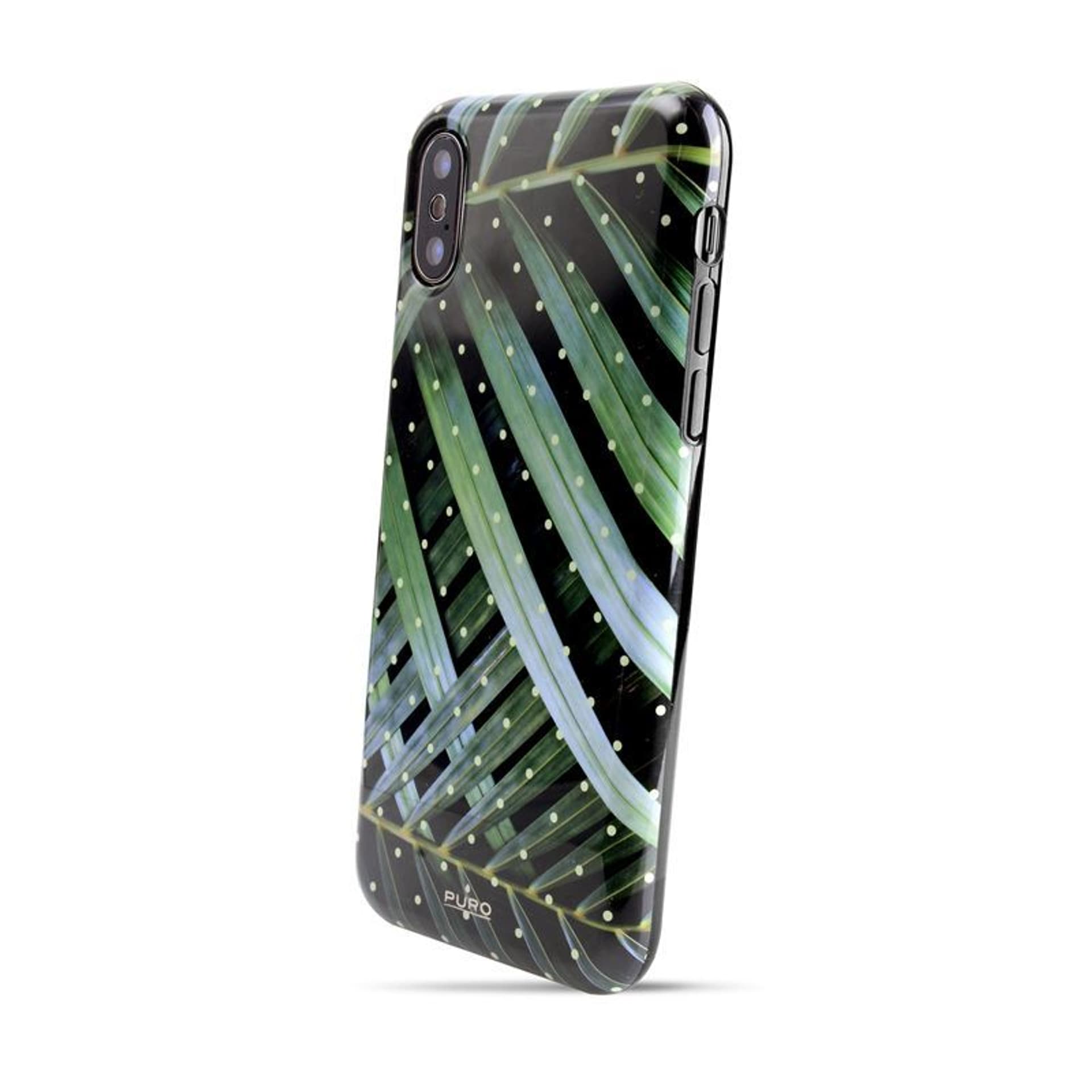 

PURO Glam Tropical Leaves - Etui iPhone Xs / X (Brilliant Leaves)