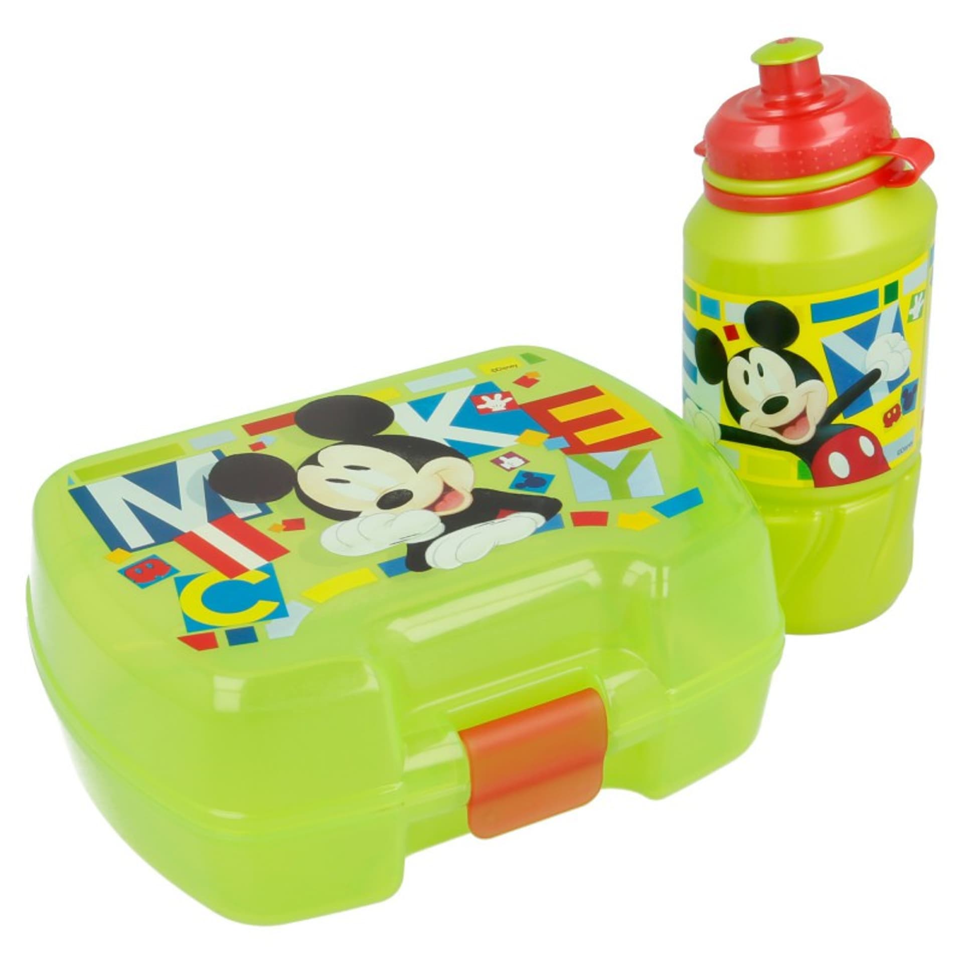 

Mickey Mouse - Zestaw Śniadaniówka / Lunchbox + bidon 420 ml