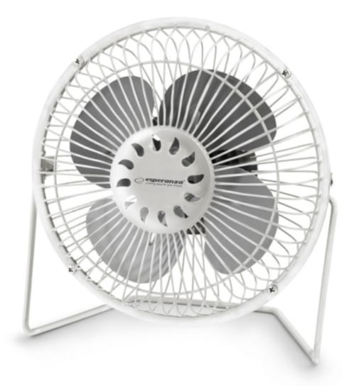 Wentylator biurkowy 6" EA149W USB biały