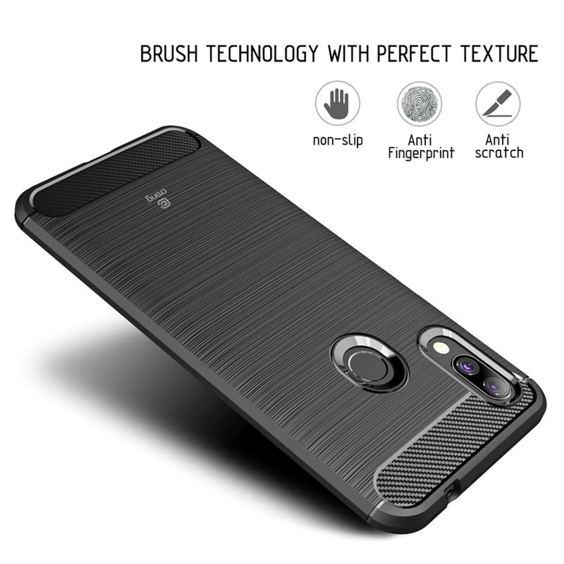 

Crong Soft Armour Cover - Etui Xiaomi Redmi 7 (czarny)