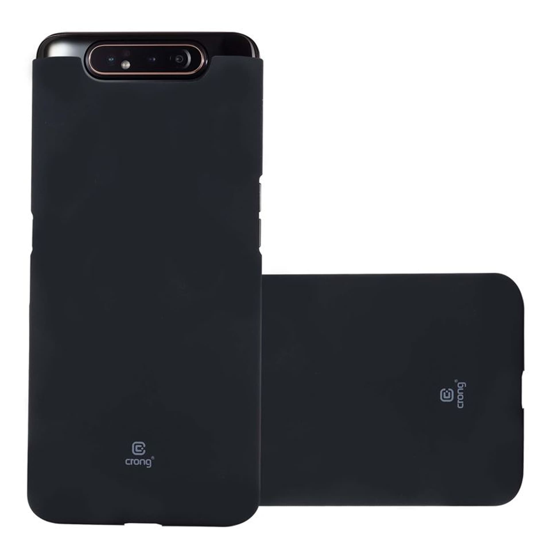 

Crong Smooth Skin - Etui Samsung Galaxy A80 / A90 (czarny)