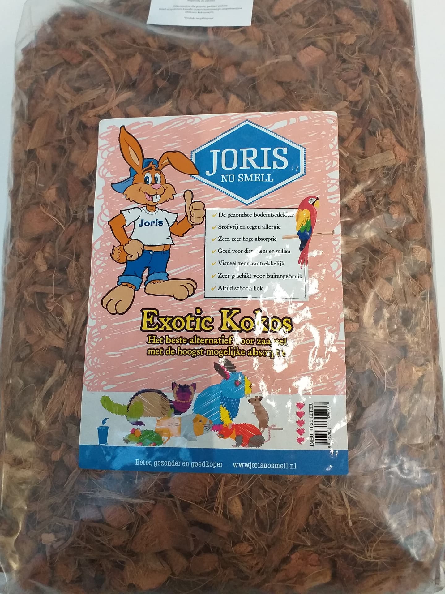 

JORIS Exotic Kokos Ściółka z włokien kokosowych 10l