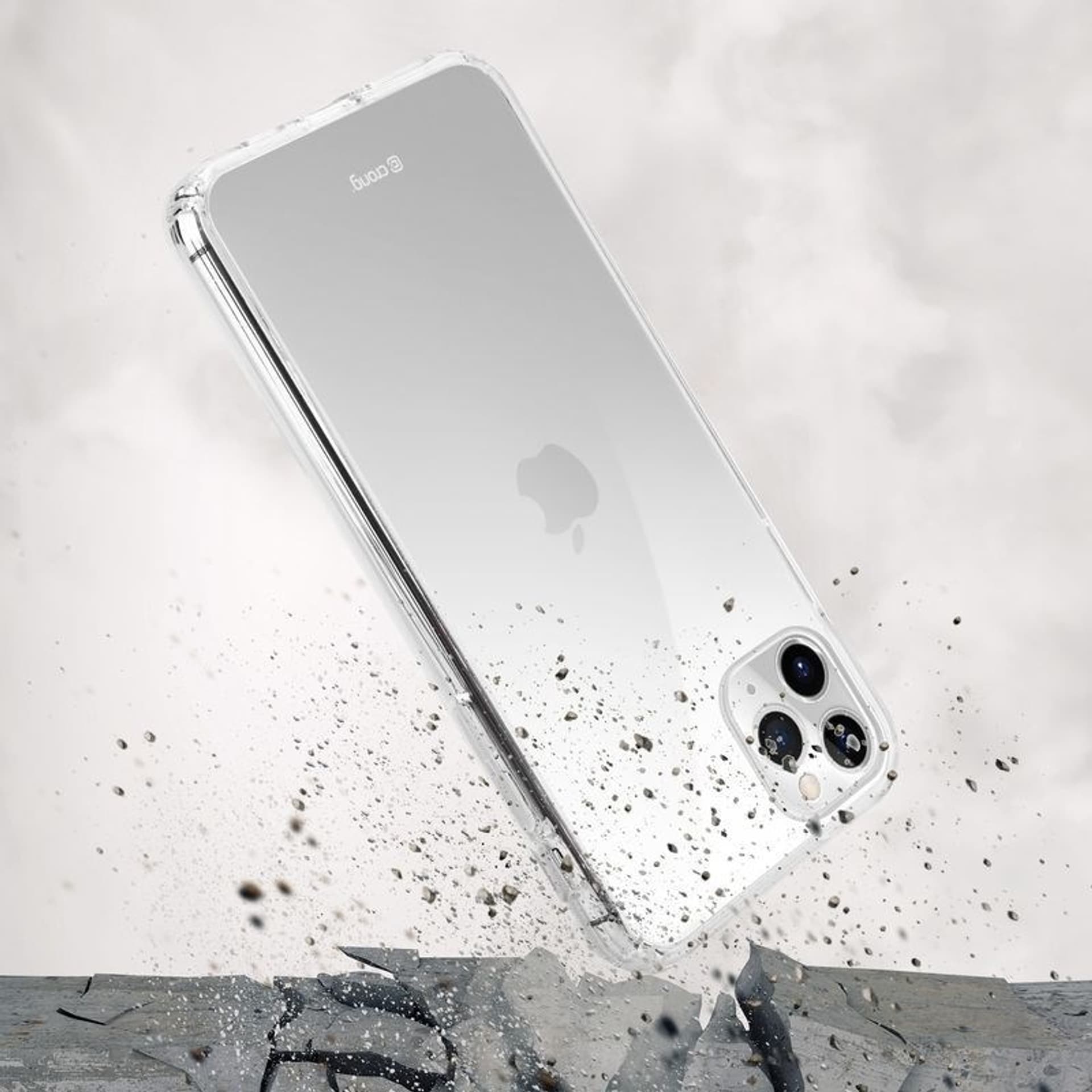 

Crong Crystal Shield Cover - Etui iPhone 11 Pro (przezroczysty)