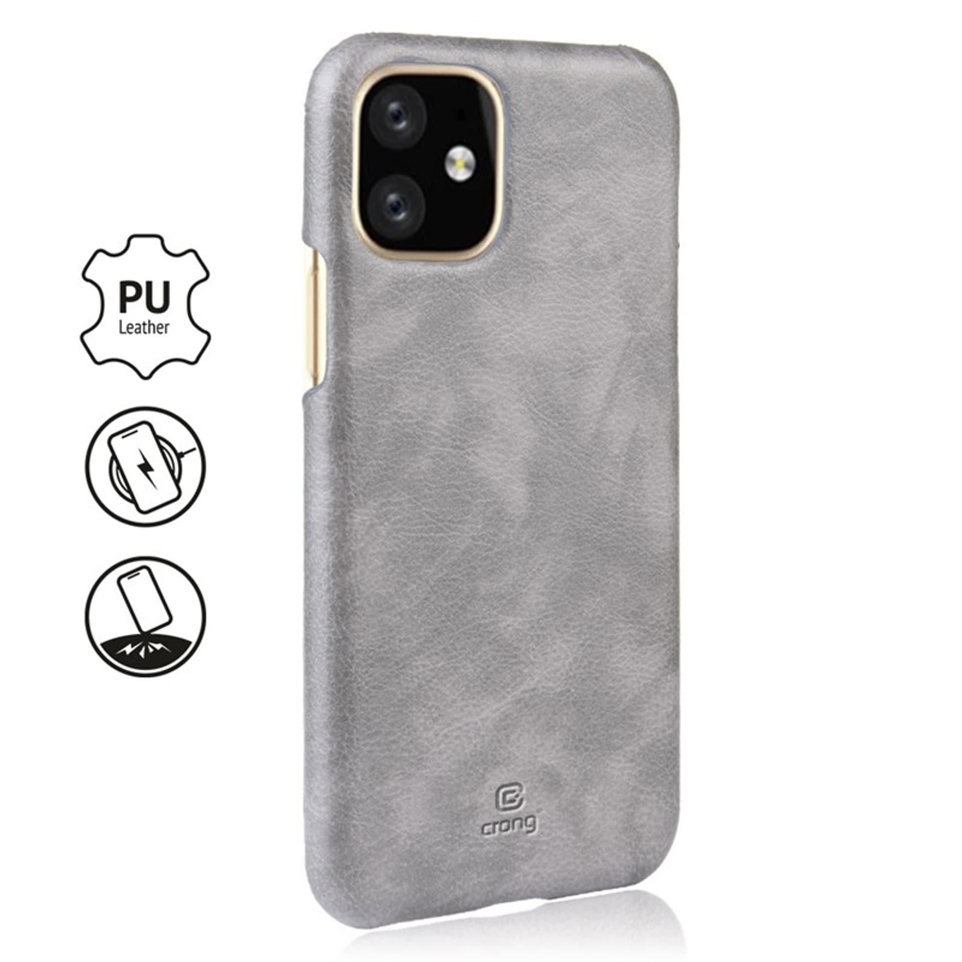 

Crong Essential Cover - Etui iPhone 11 (szary)