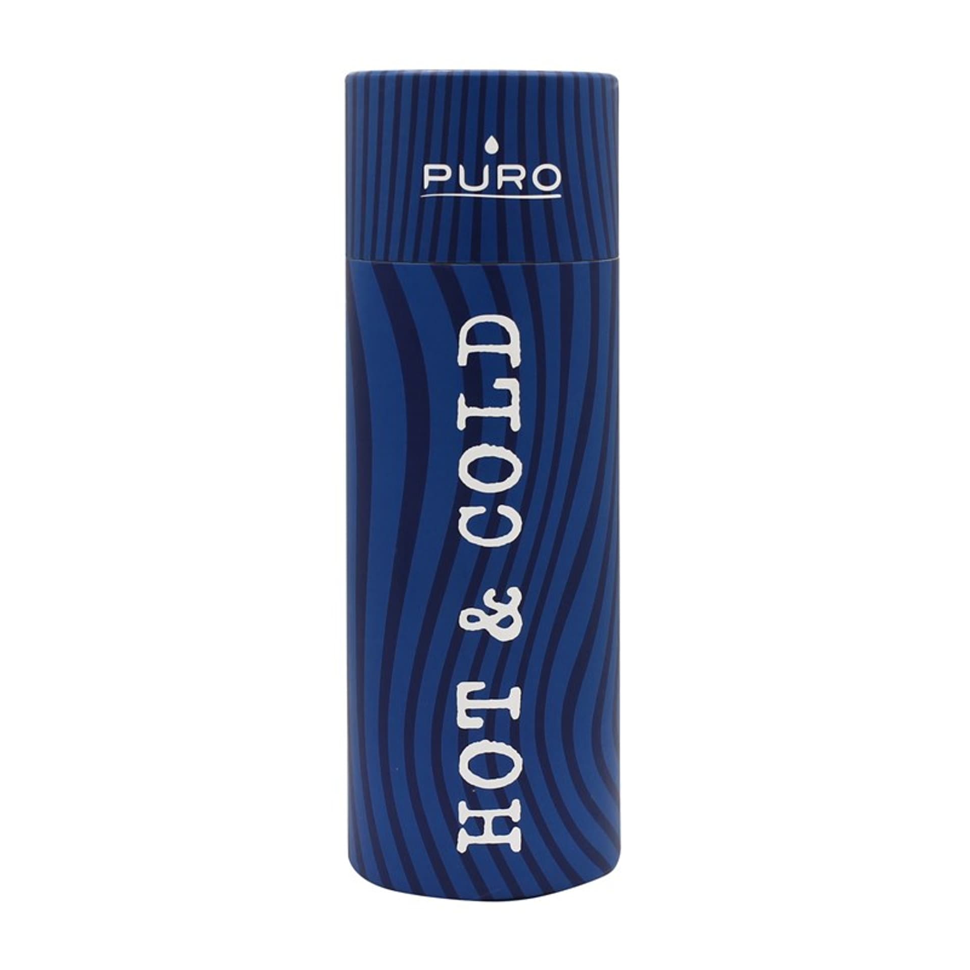 

Puro Hot&Cold - Butelka termiczna ze stali nierdzewnej 500 ml (Optic - Stripe Dark Blue)