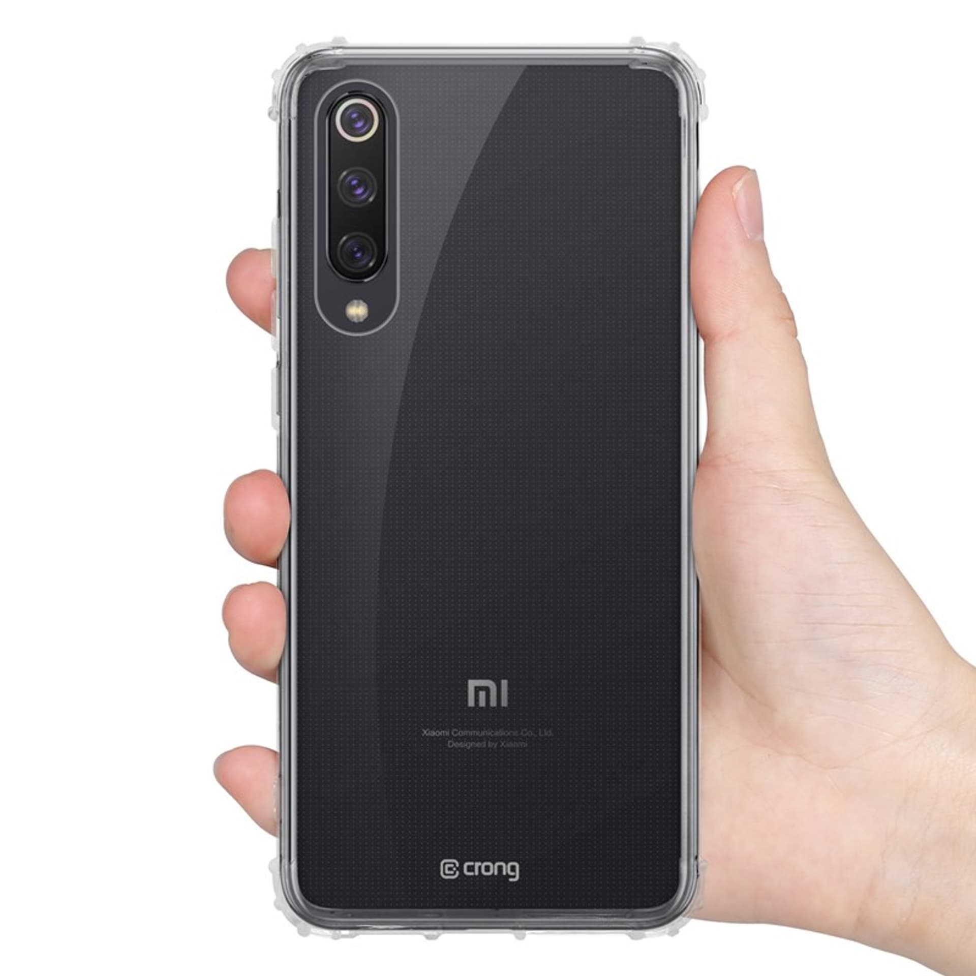 

Crong Crystal Shield Cover - Etui Xiaomi Mi 9 SE (przezroczysty)