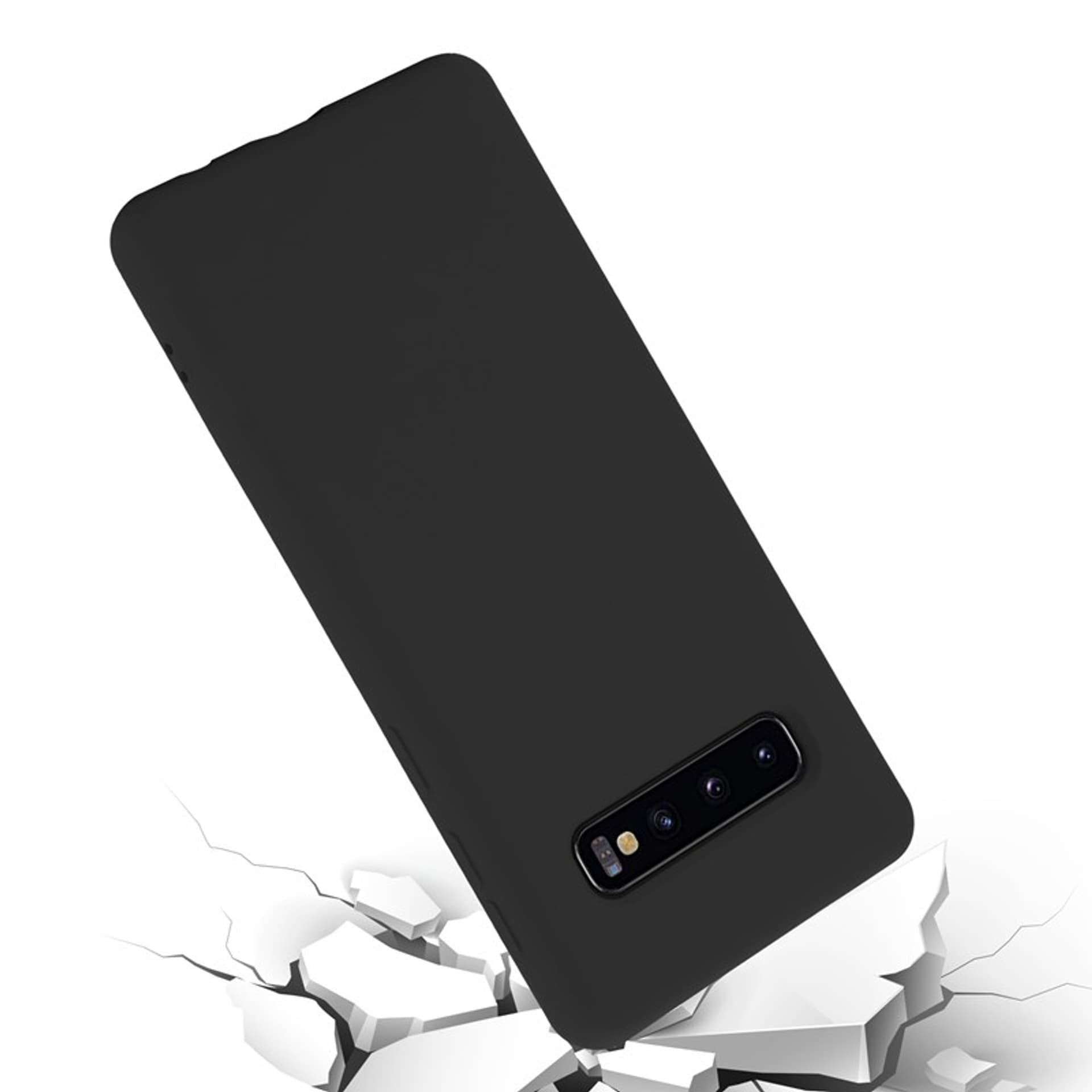 

Crong Color Cover - Etui Samsung Galaxy S10 (czarny)