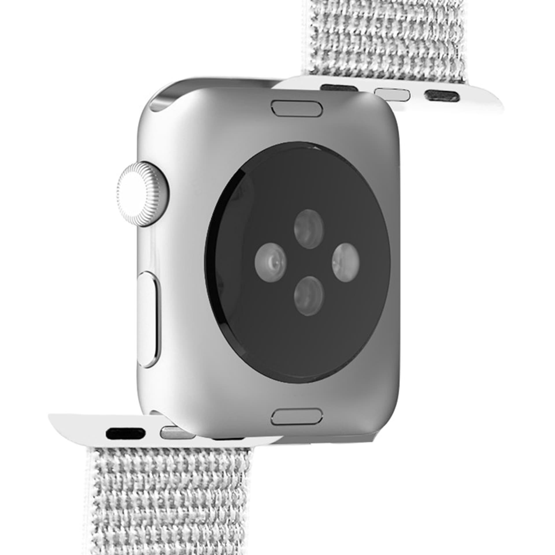 

PURO Nylon - Pasek do Apple Watch 42/44/45 mm (Biały)