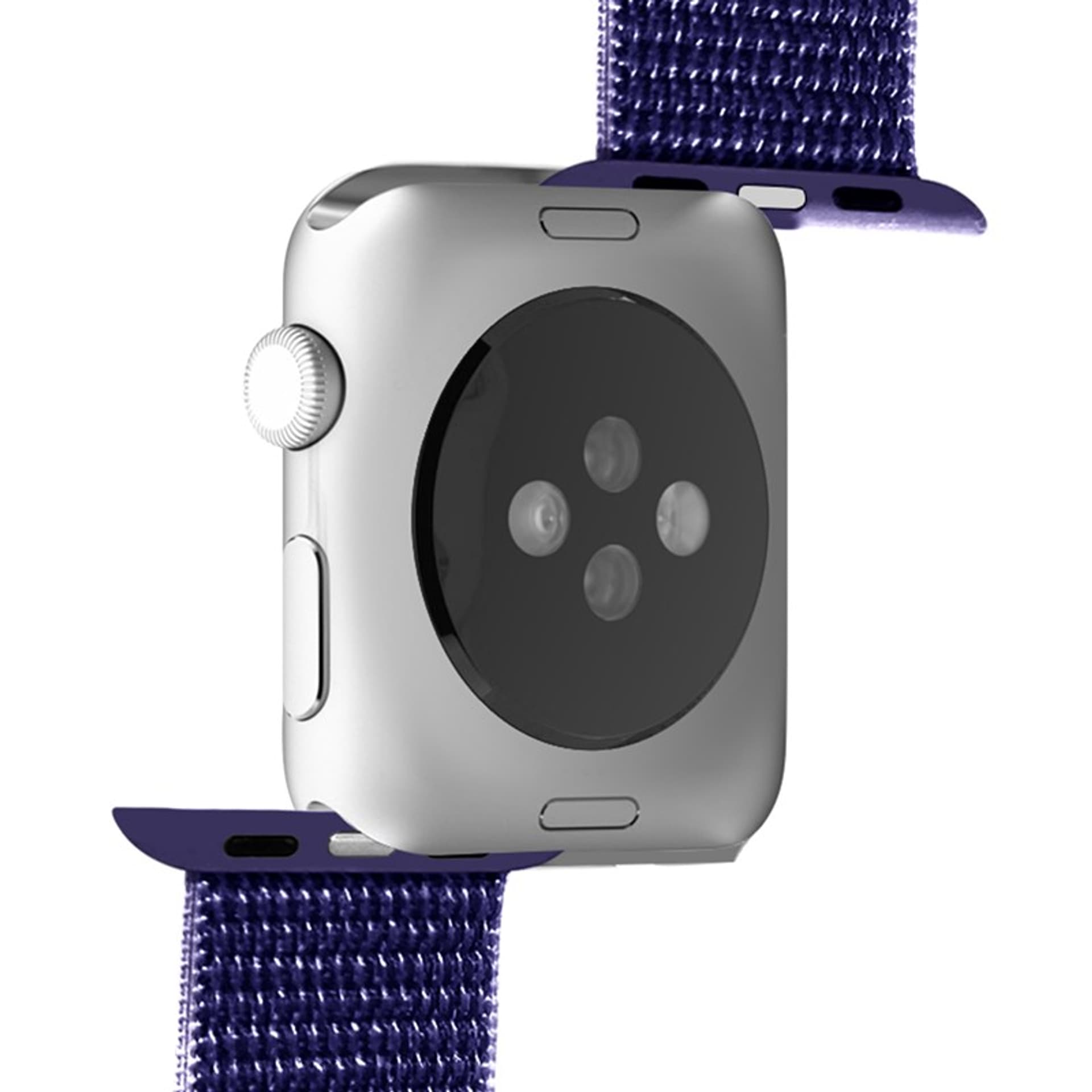 

PURO Nylon - Pasek do Apple Watch 42/44/45 mm (Granatowy/Czarny)