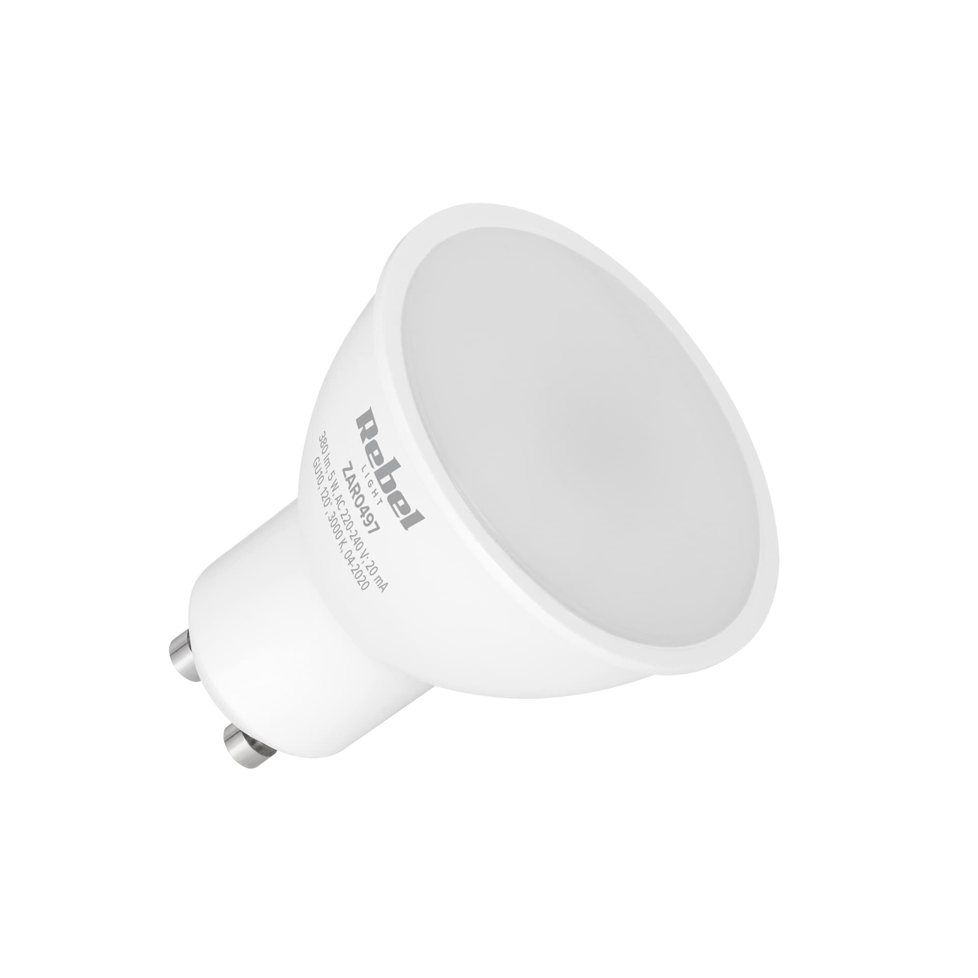 

Lampa LED Rebel, GU10 5W, 3000K, 230V (1LL)