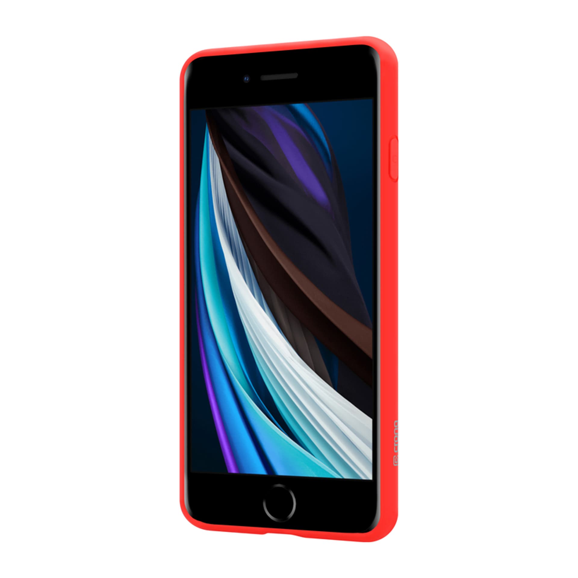 

Crong Color Cover - Etui iPhone SE (2022/2020) / 8 / 7 (czerwony)