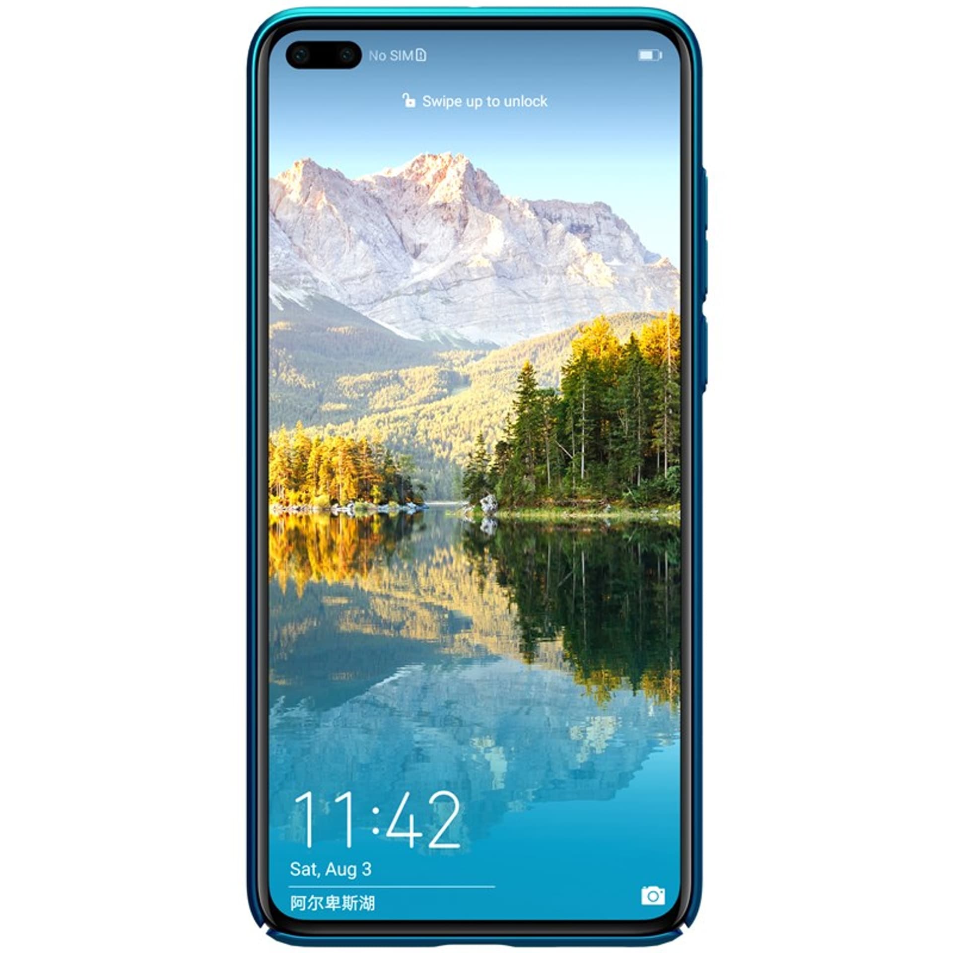 

Nillkin Super Frosted Shield - Etui Huawei P40 (Peacock Blue)