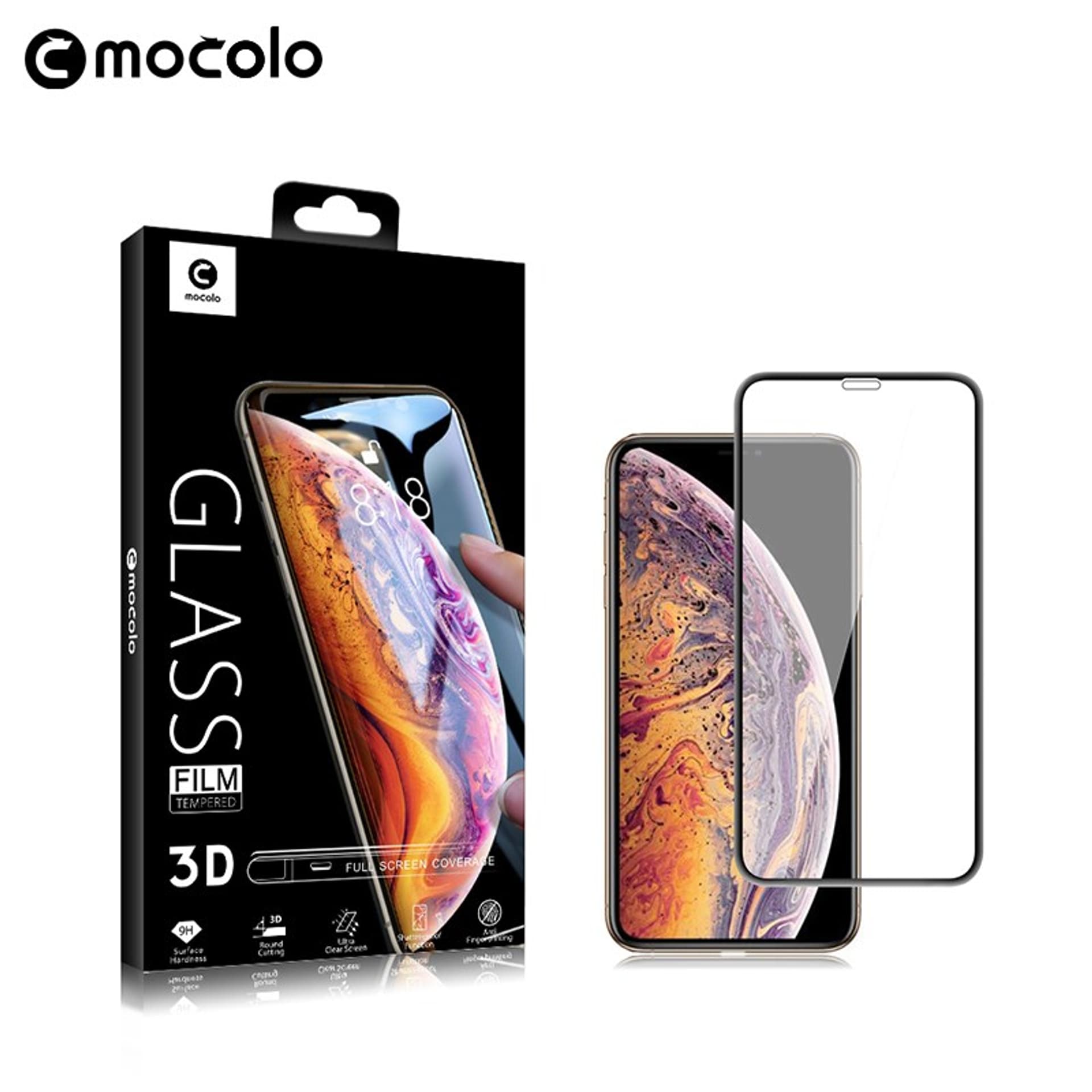 

Mocolo 3D Glass - Szkło ochronne iPhone 11 Pro Max / Xs Max