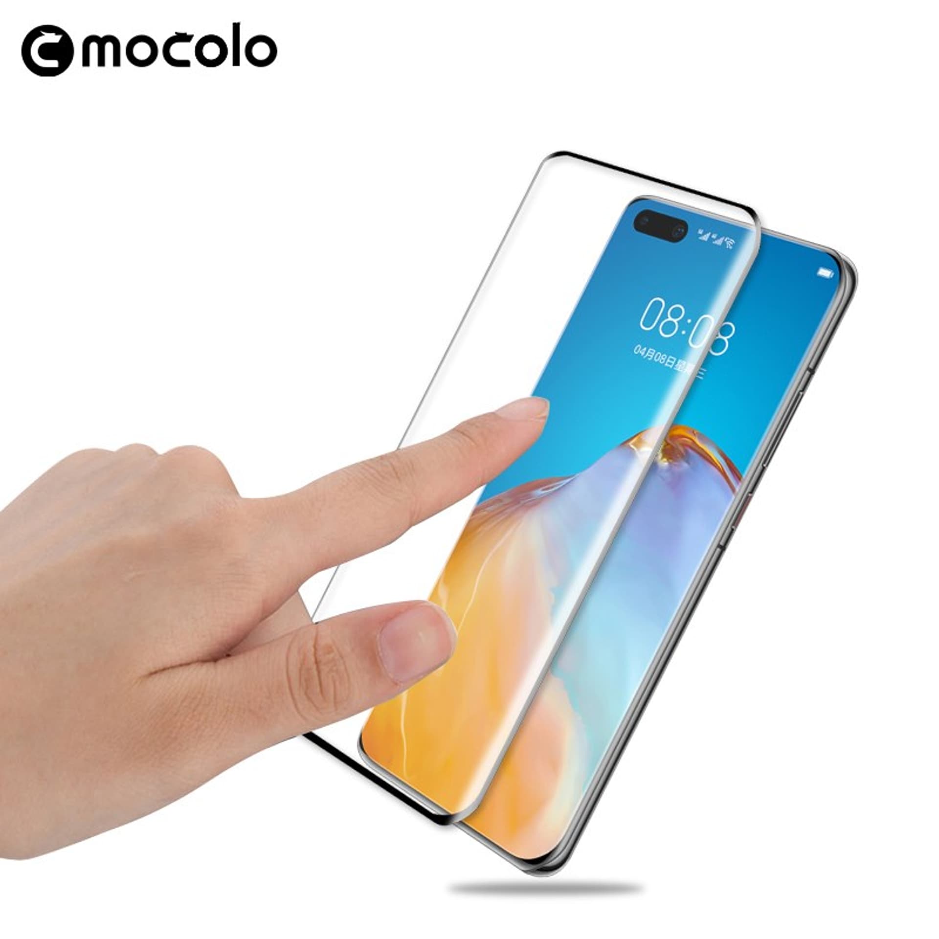 

Mocolo 3D Glass Full Glue - Szkło ochronne Huawei P40 Pro