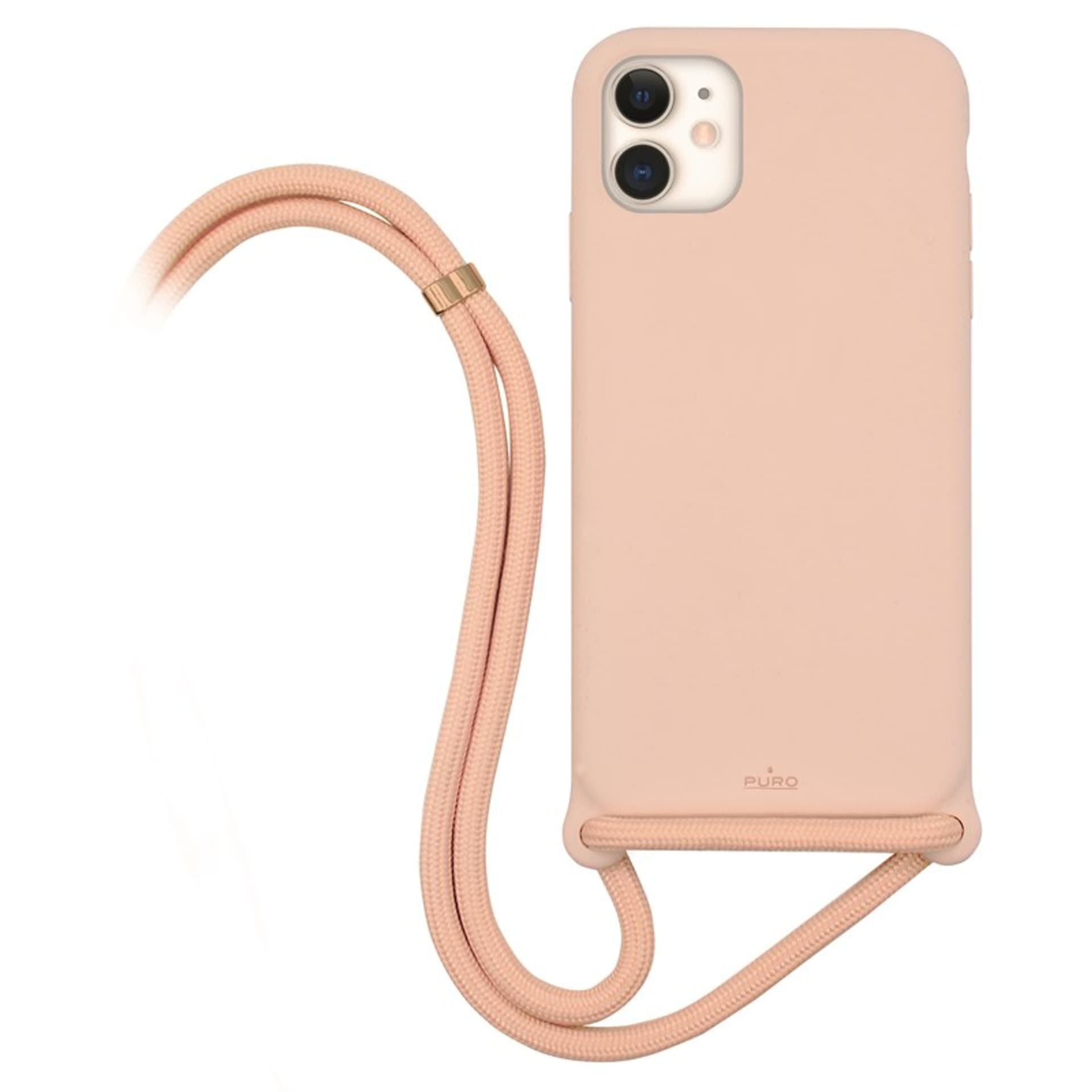 

PURO ICON Cross Body - Etui iPhone 11 (Piaskowy róż)