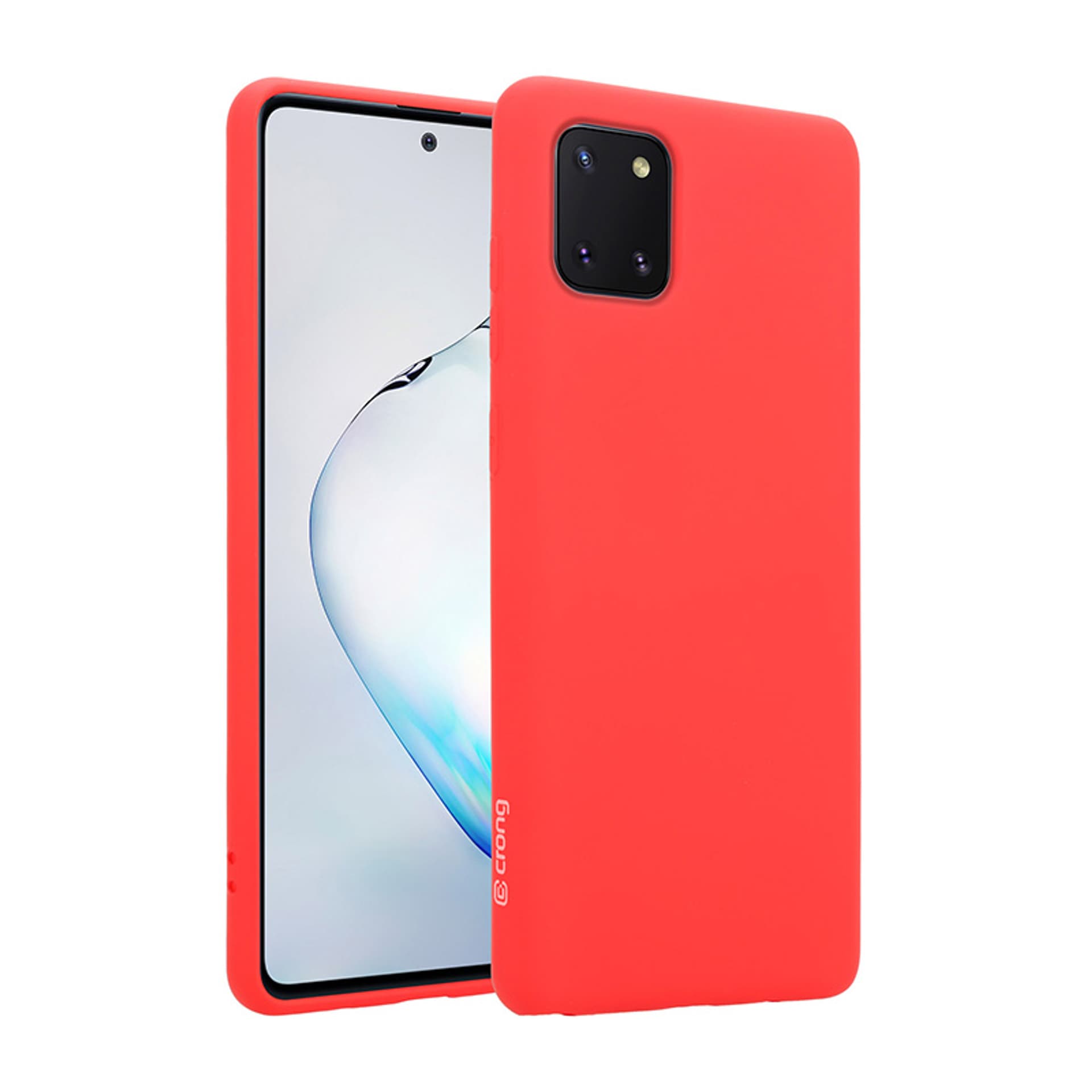 

Crong Color Cover - Etui Samsung Galaxy Note 10 Lite (czerwony)