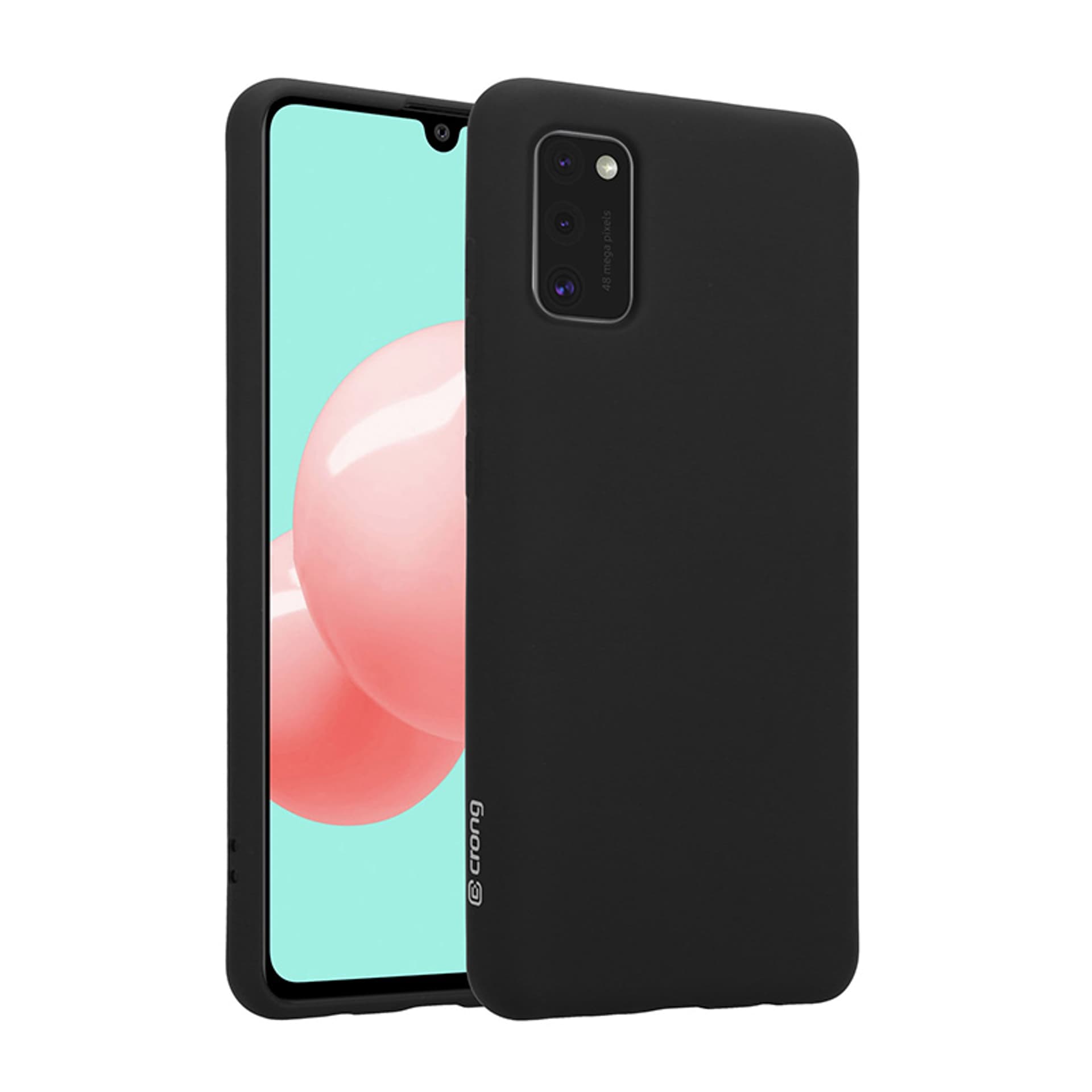 

Crong Color Cover - Etui Samsung Galaxy A41 (czarny)