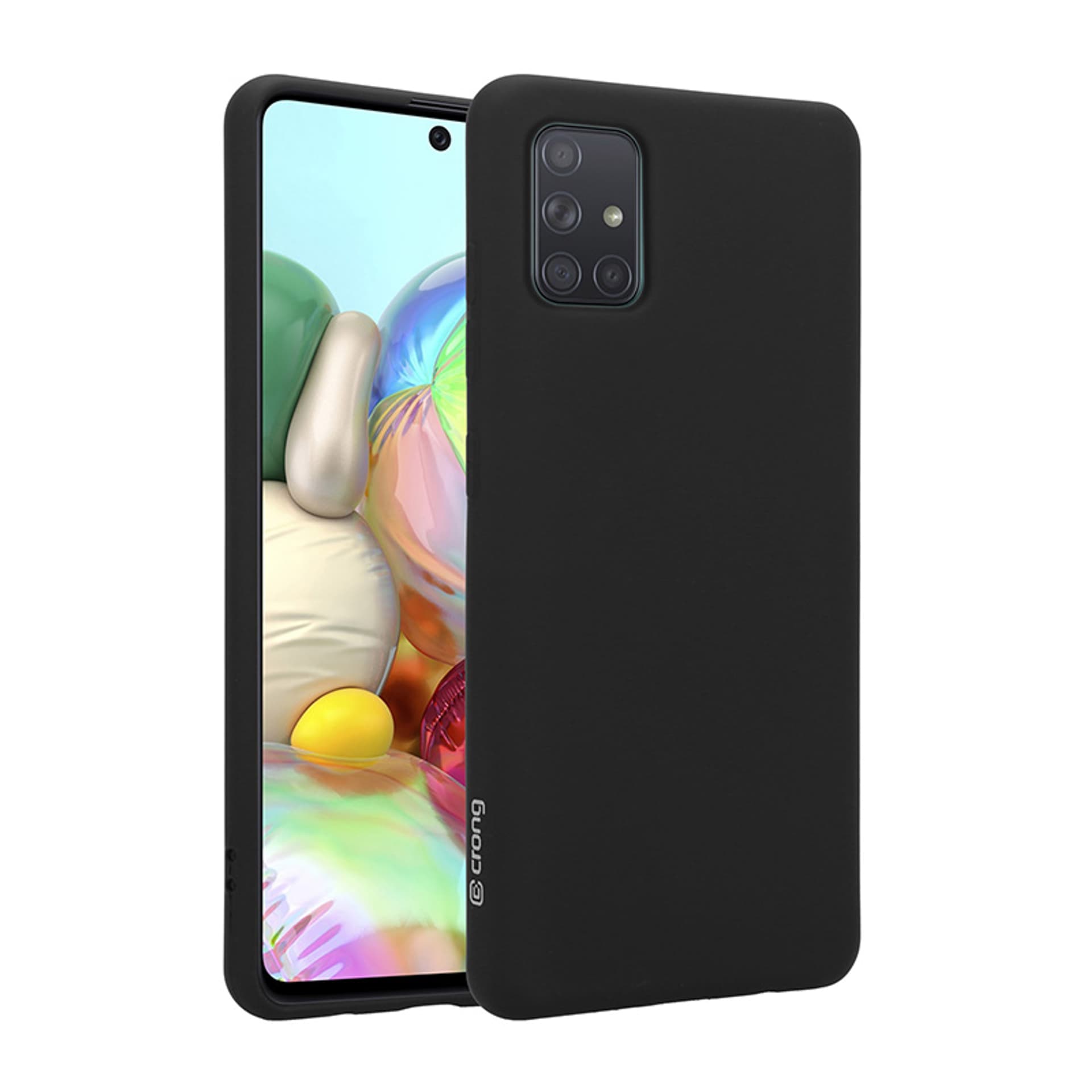 

Crong Color Cover - Etui Samsung Galaxy A71 (czarny)