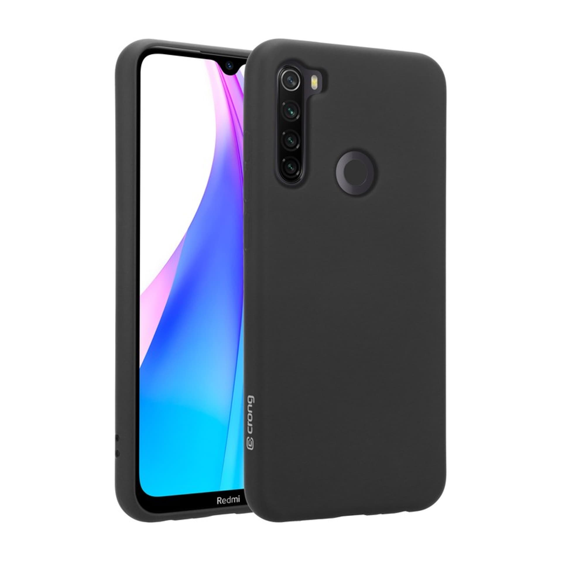 

Crong Color Cover - Etui Xiaomi Redmi Note 8T (czarny)