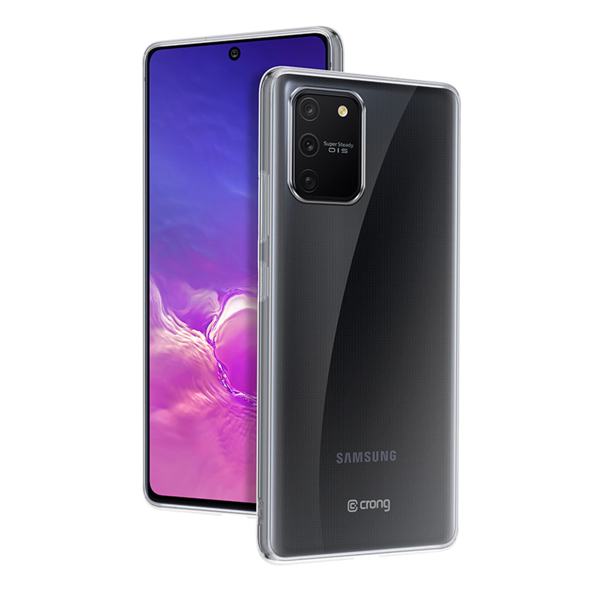 

Crong Crystal Slim Cover - Etui Samsung Galaxy S10 Lite (przezroczysty)