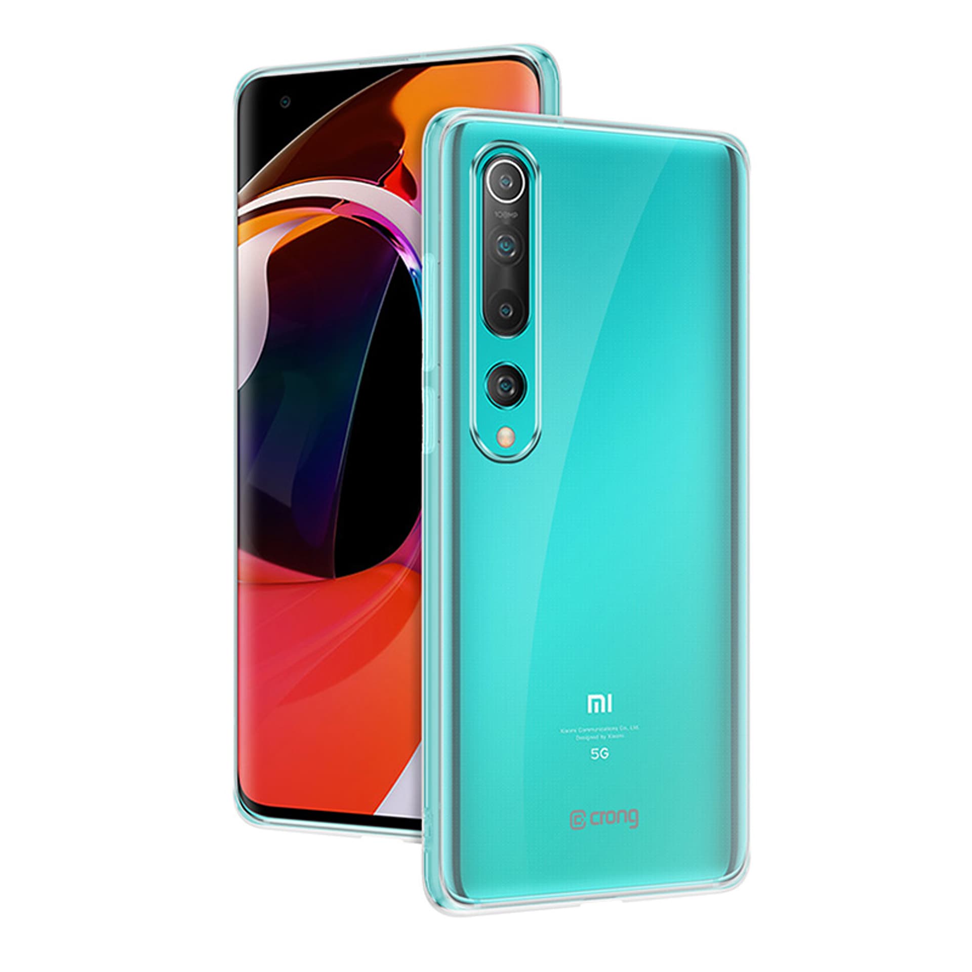 

Crong Crystal Slim Cover - Etui Xiaomi Mi 10 (przezroczysty)